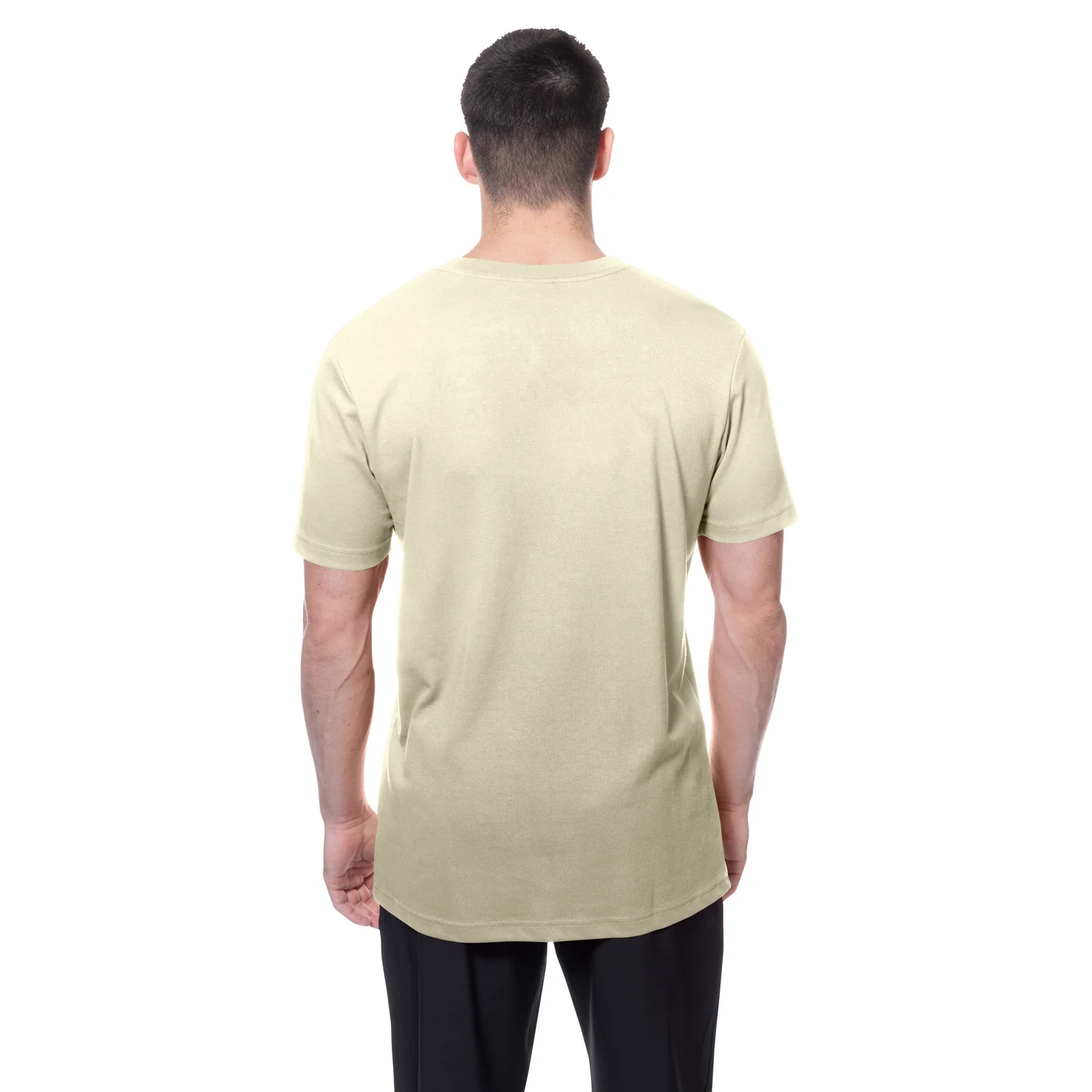 New Era Knicks Throwback Graphic Cream Tee - Image 2