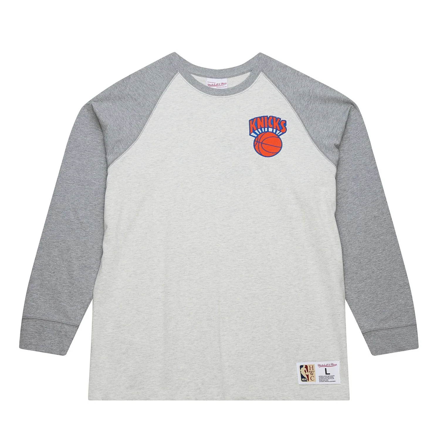 Mitchell & Ness Knicks Vintage Heritage Collection Premium Longsleeve Tee
