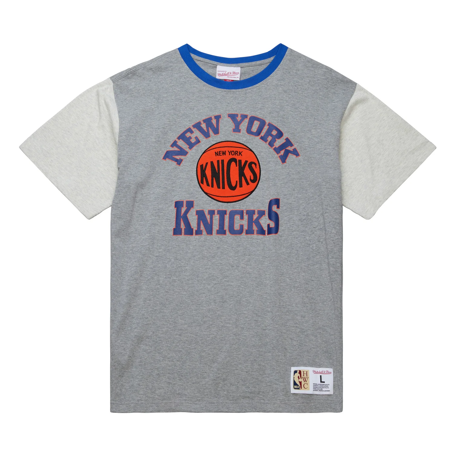 Mitchell & Ness Knicks Vintage Heritage Collection Premium Tee