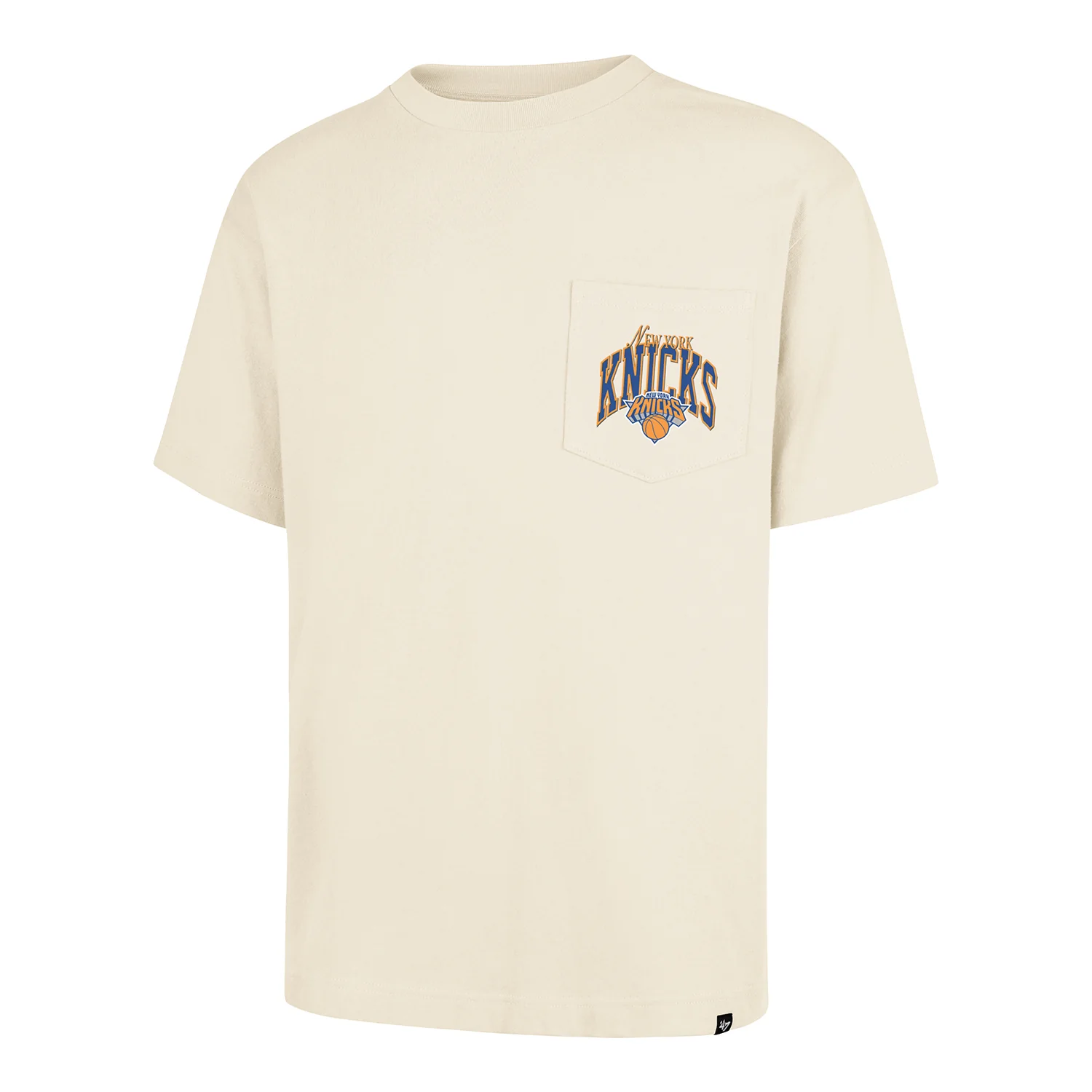 '47 Brand Knicks Back Door Foundation Pocket Tee