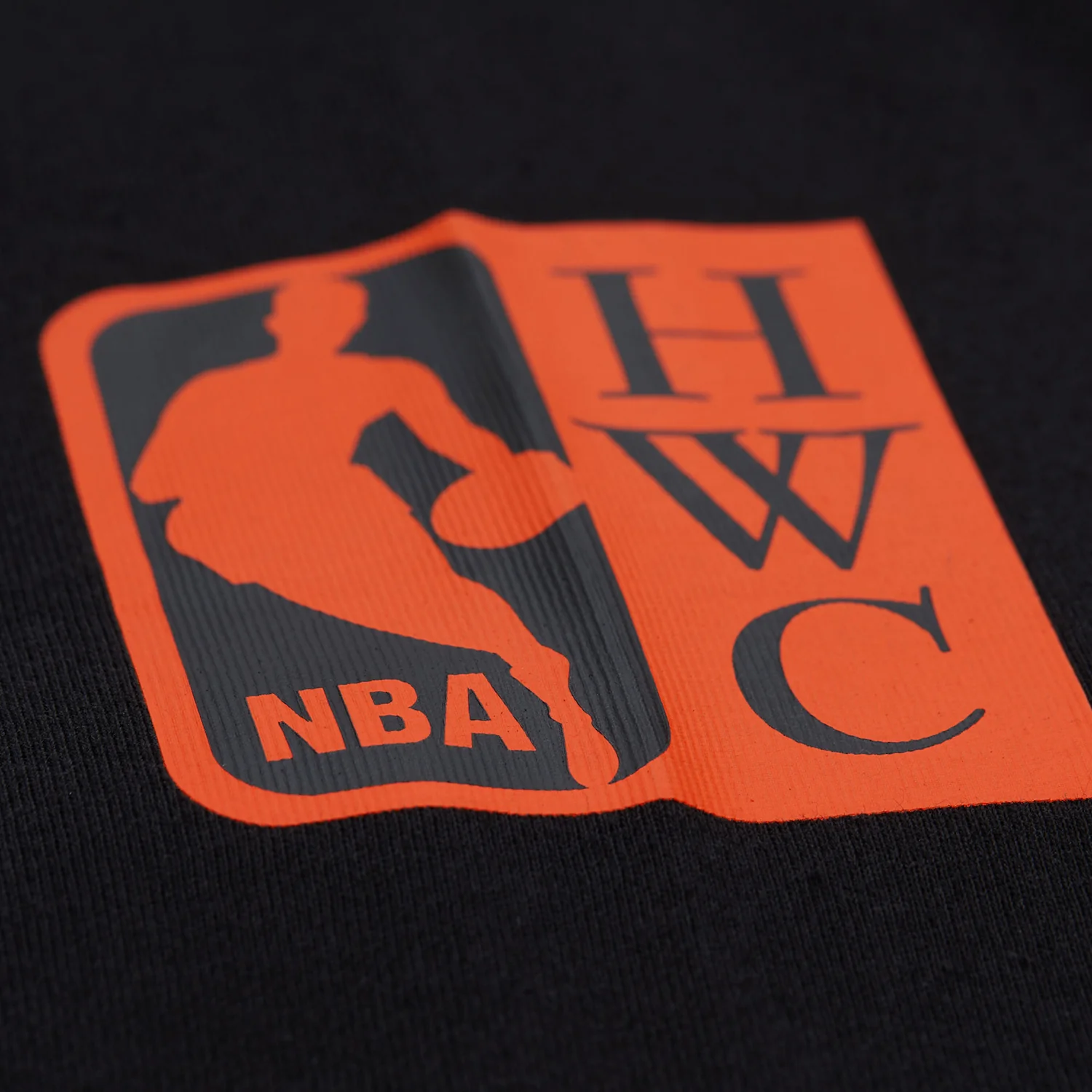 Mitchell & Ness Knicks Black Training Camp Longsleeve Tee - Image 6