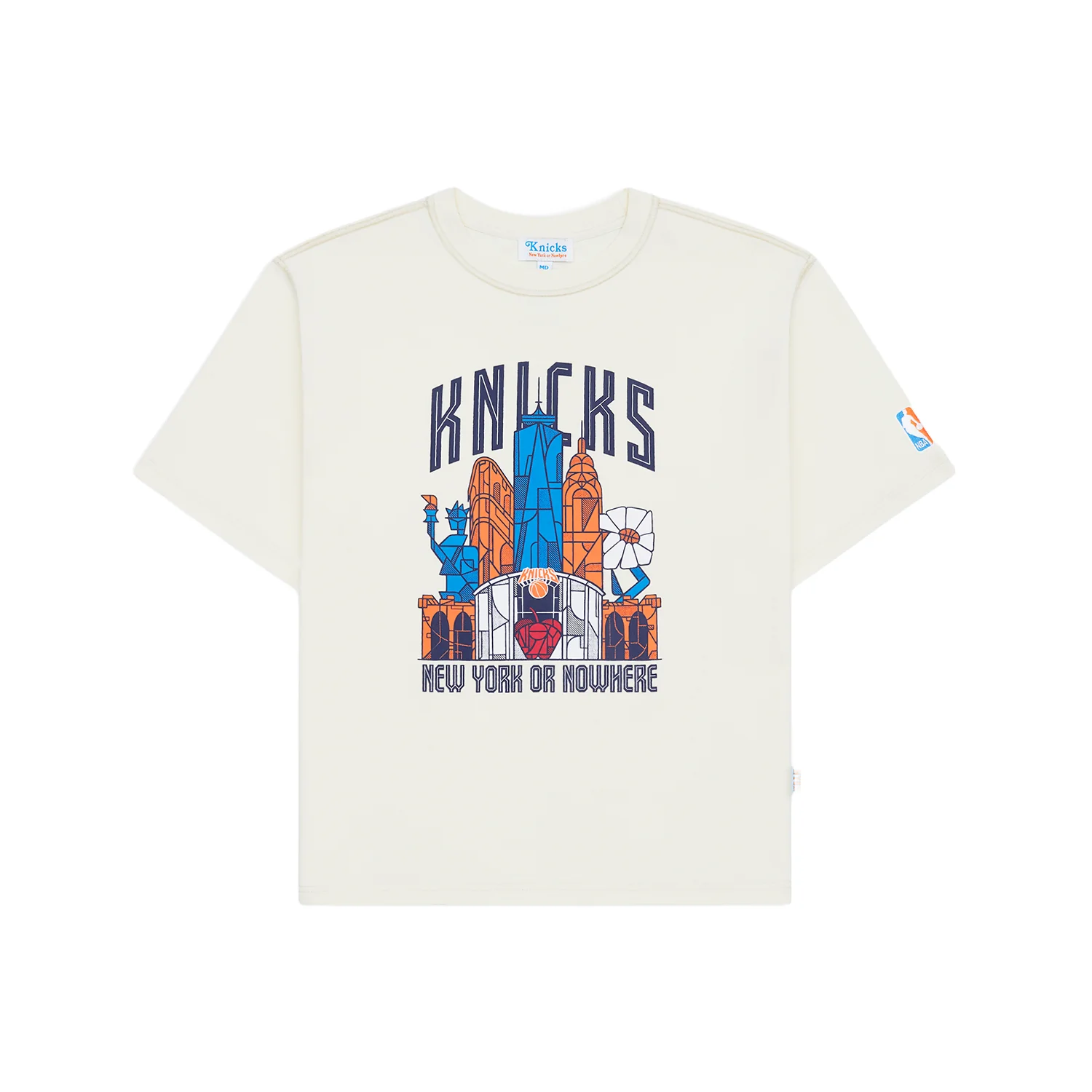 NYON x Knicks Skyscraper Relaxed Fit Tee