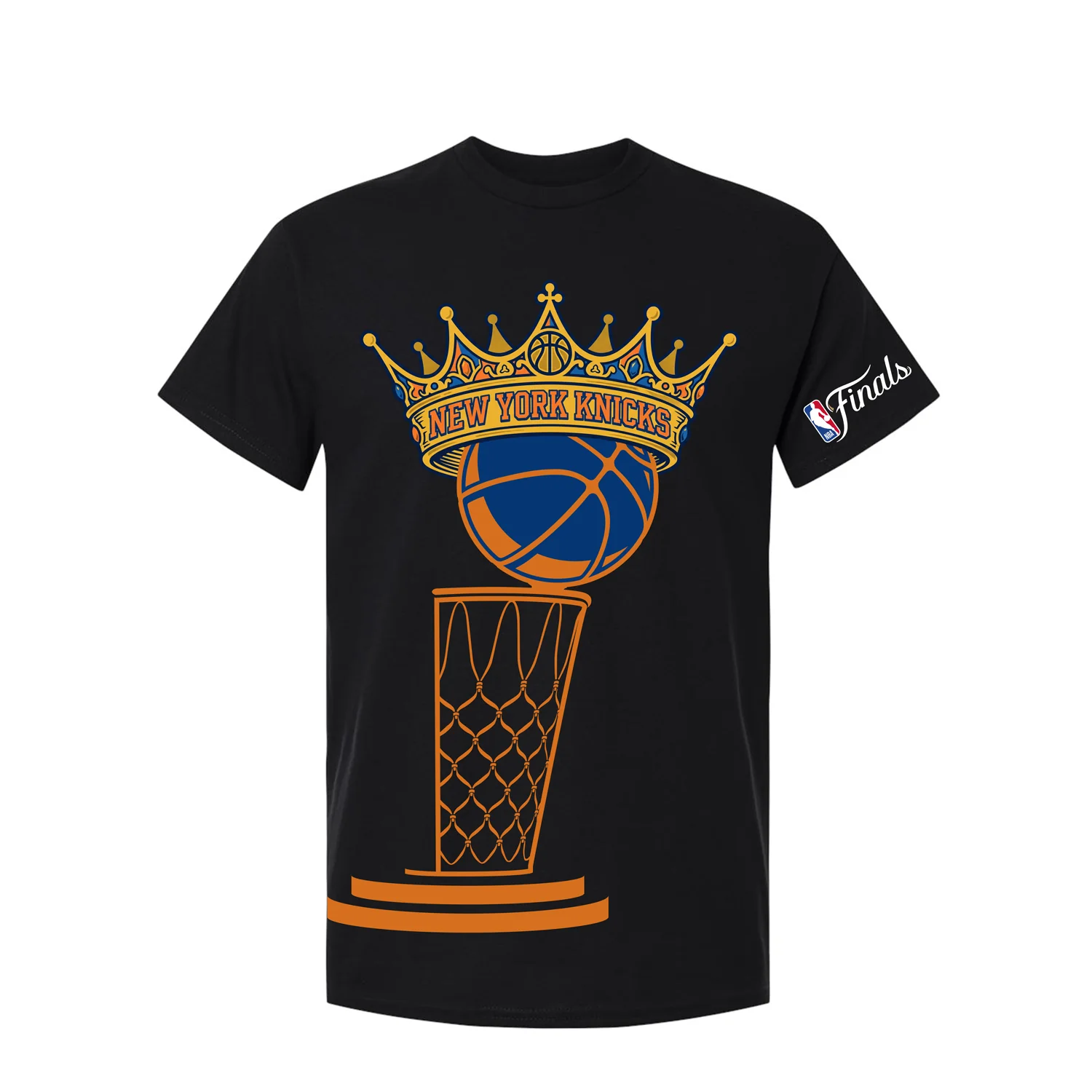 Knicks 2026 NBA Champions Exclusive Trophy Crown Tee