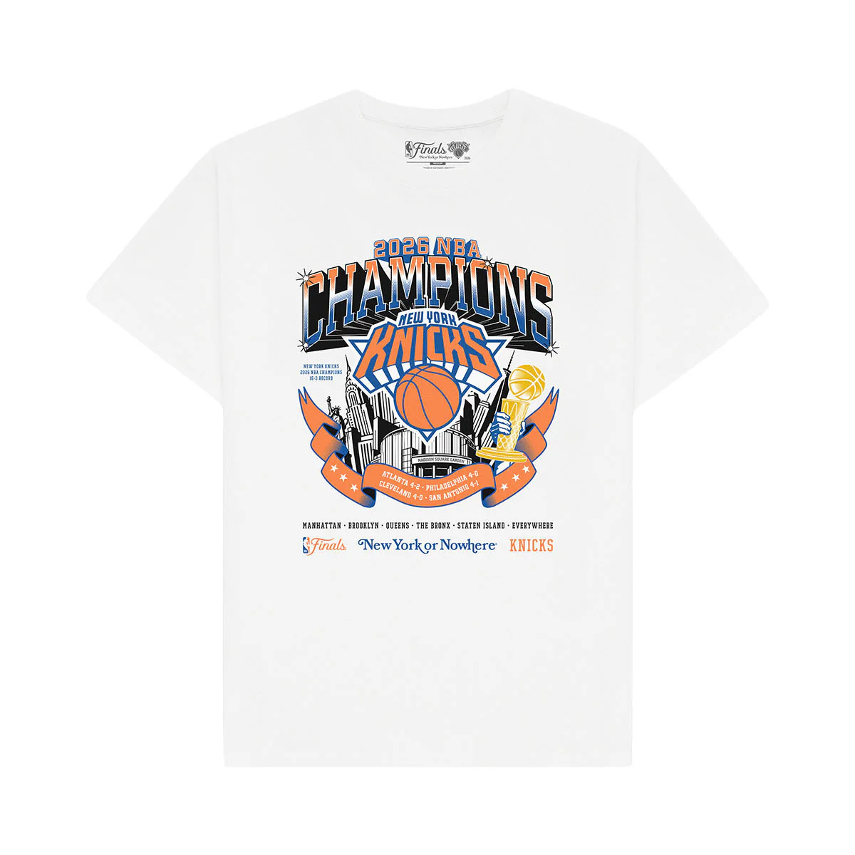 NYON Knicks 2026 NBA Champions Tee