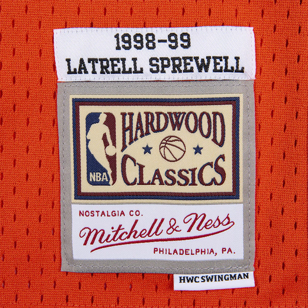 Mitchell & Ness Latrell Sprewell 1998 Throwback Jersey - Image 3
