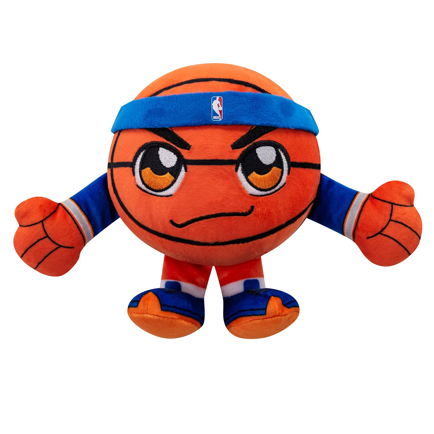 Uncanny Brands Knicks Basketball 8" Kuricha Sitting Plush