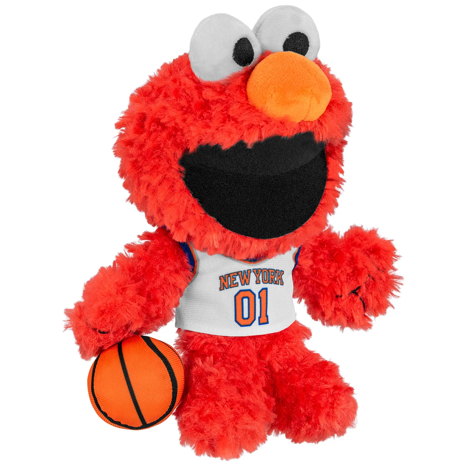 Uncanny Brands Knicks Sesame Street Elmo 8" Kuricha Sitting Plush - Image 3