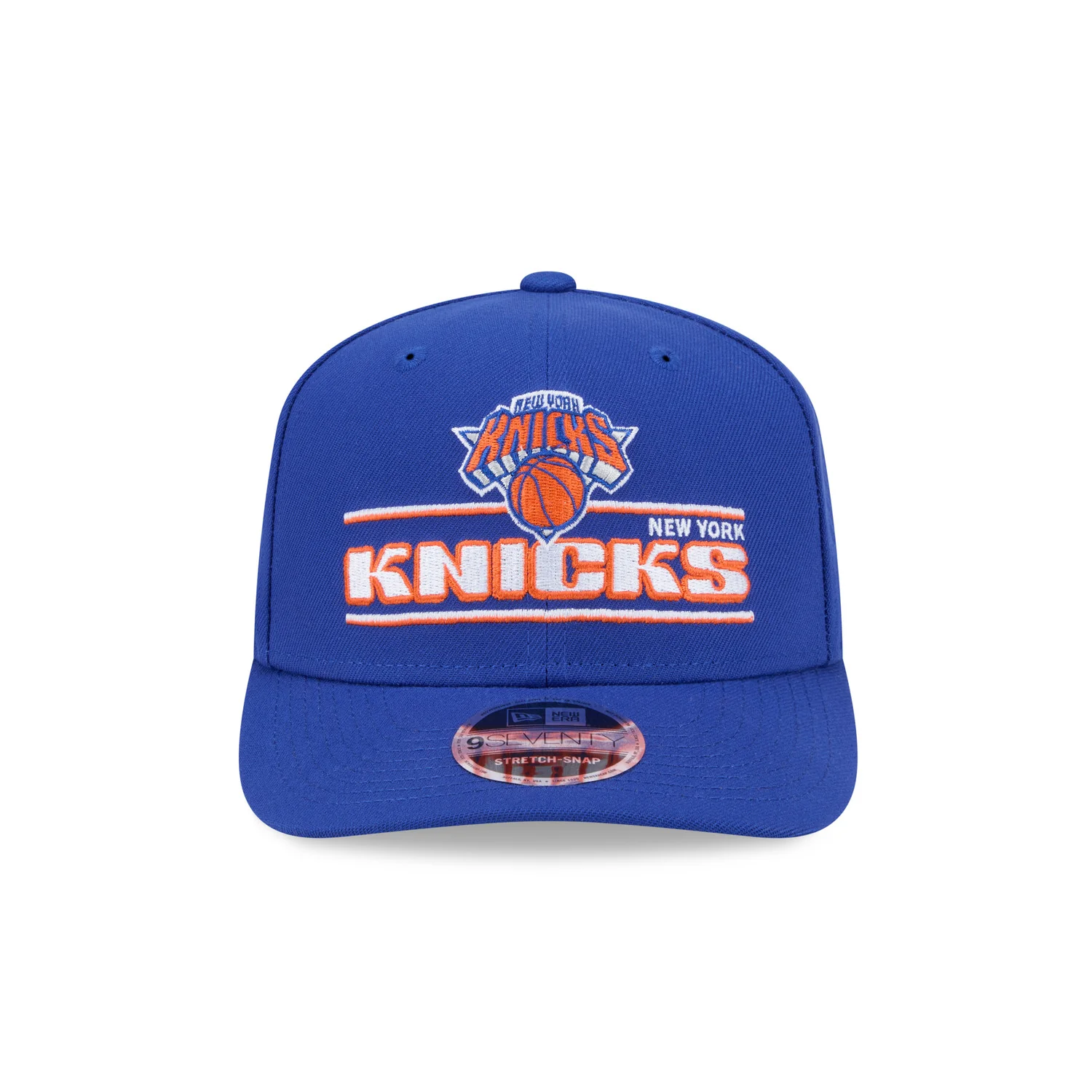 Youth New Era Knicks Stated 970 Stretch Snapback Royal - Image 3