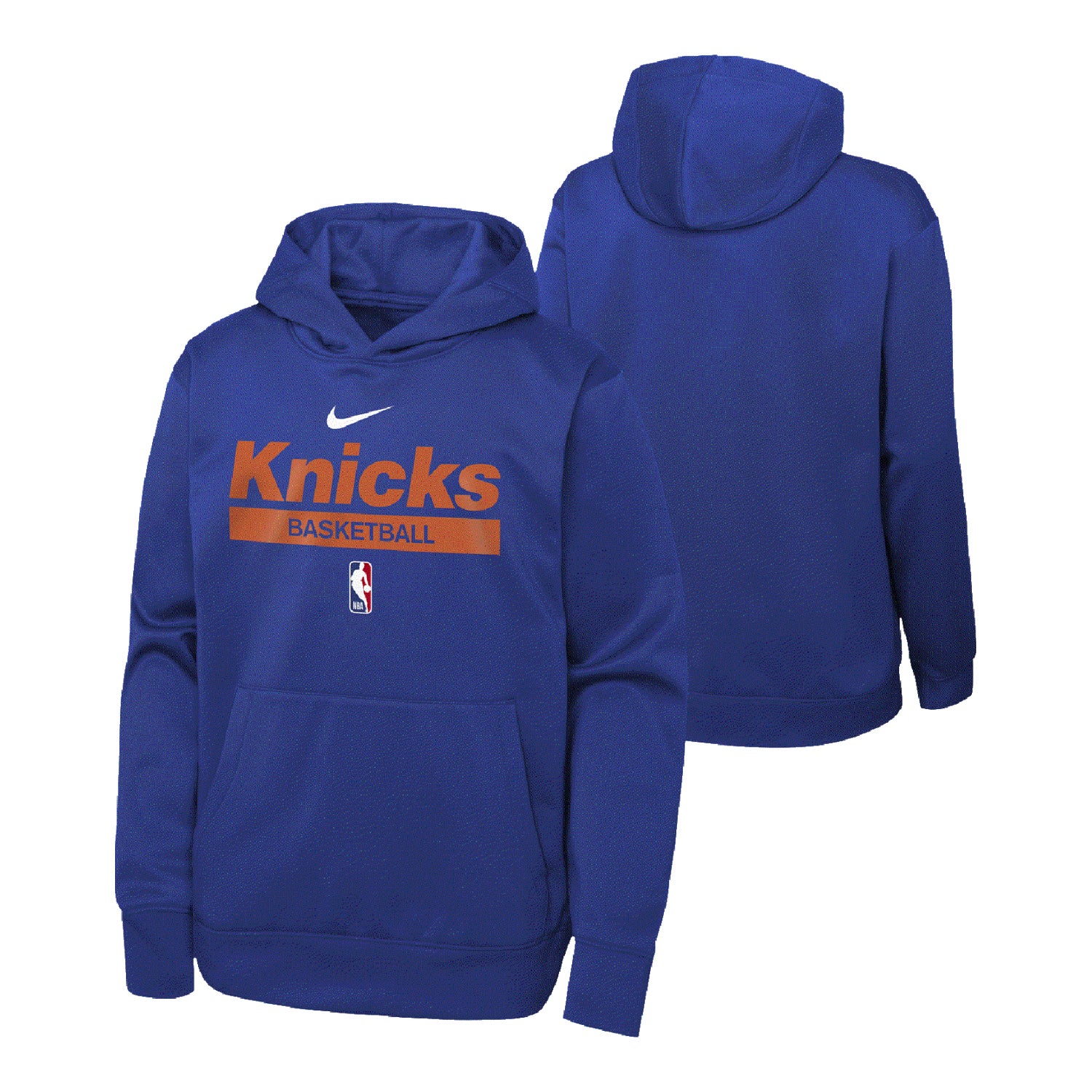 Youth Nike Knicks Dri-Fit Showtime Hood - Image 3