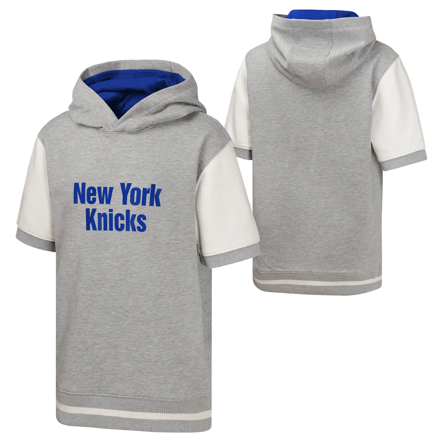Youth Knicks Line Up Short Sleeve Hood - Image 3