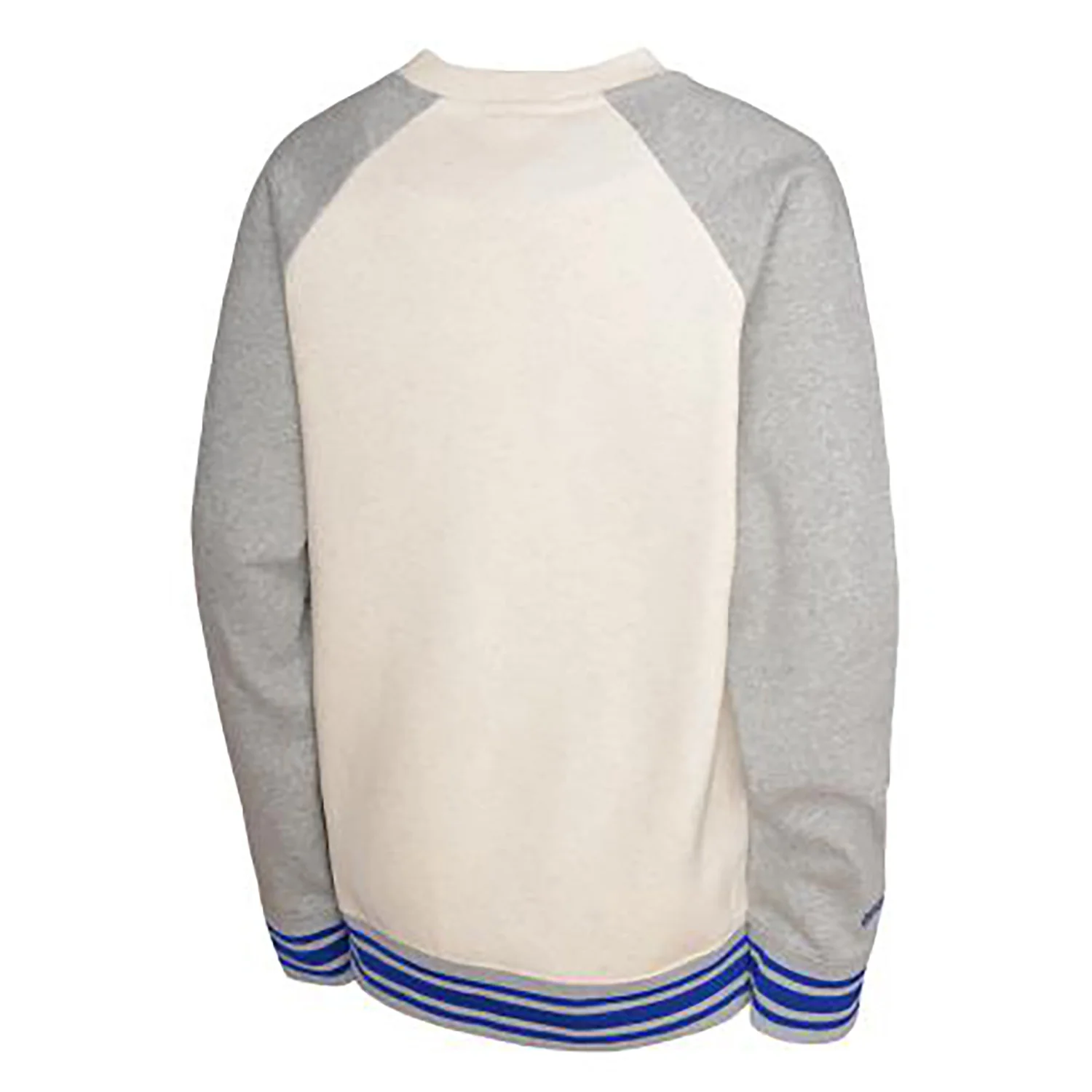 Youth Mitchell & Ness Knicks Retro Cream Crew - Image 2