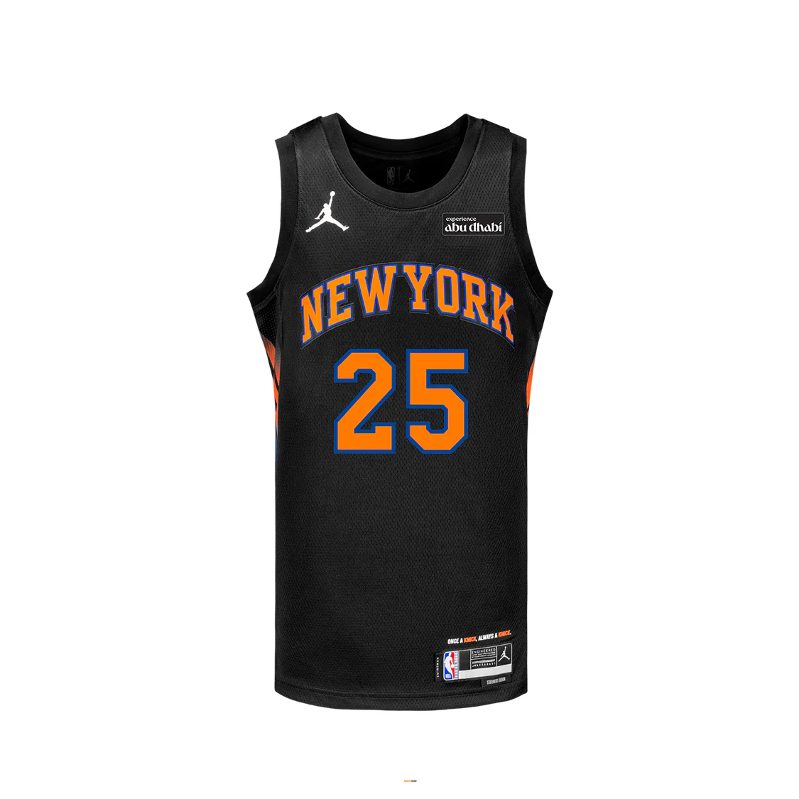 Youth Mikal Bridges Black Statement Swingman Jersey - Image 2