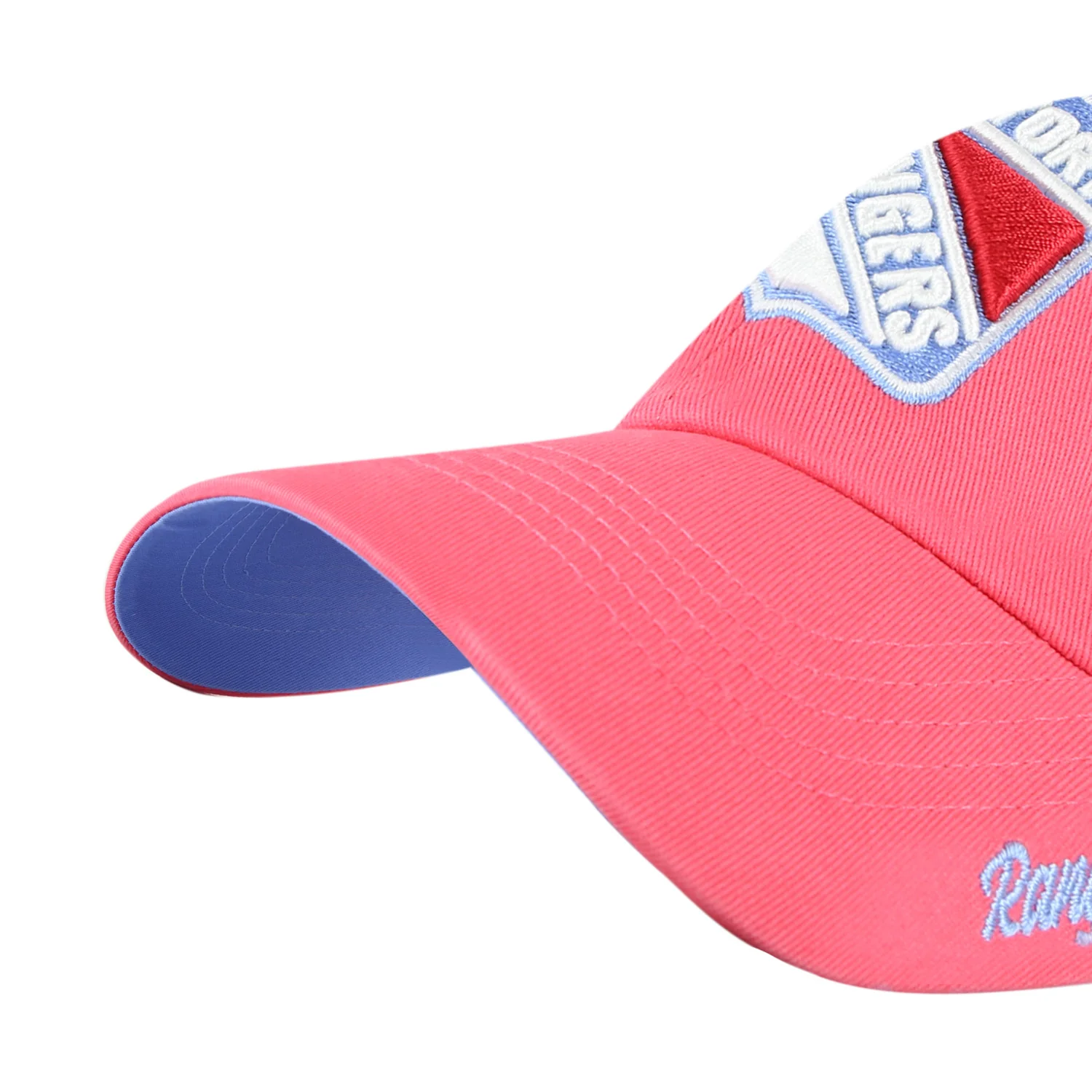 Women's '47 Brand Rangers Candy Apple Ballpark Cheer Clean Up - Image 3