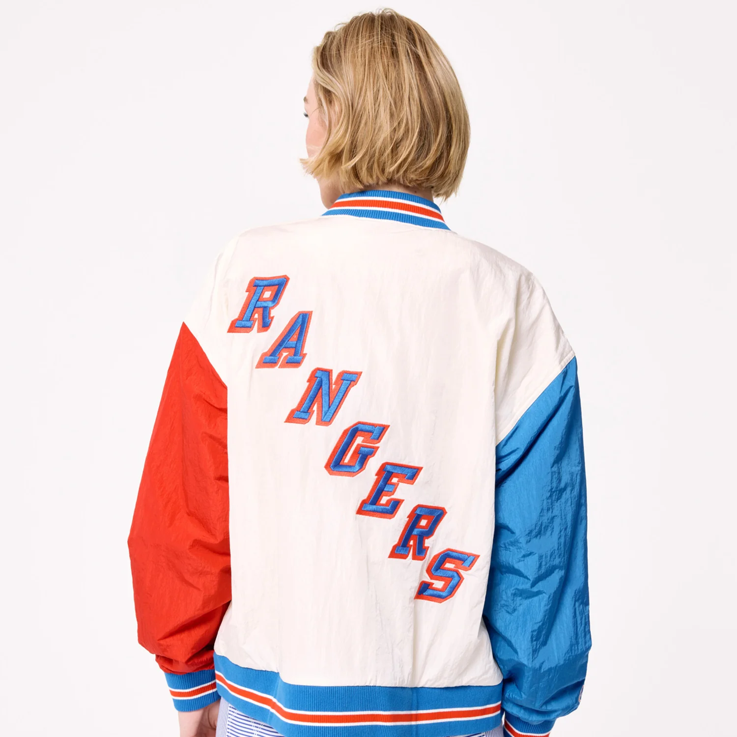 Terez Rangers Wordmark Bomber Jacket - Image 2