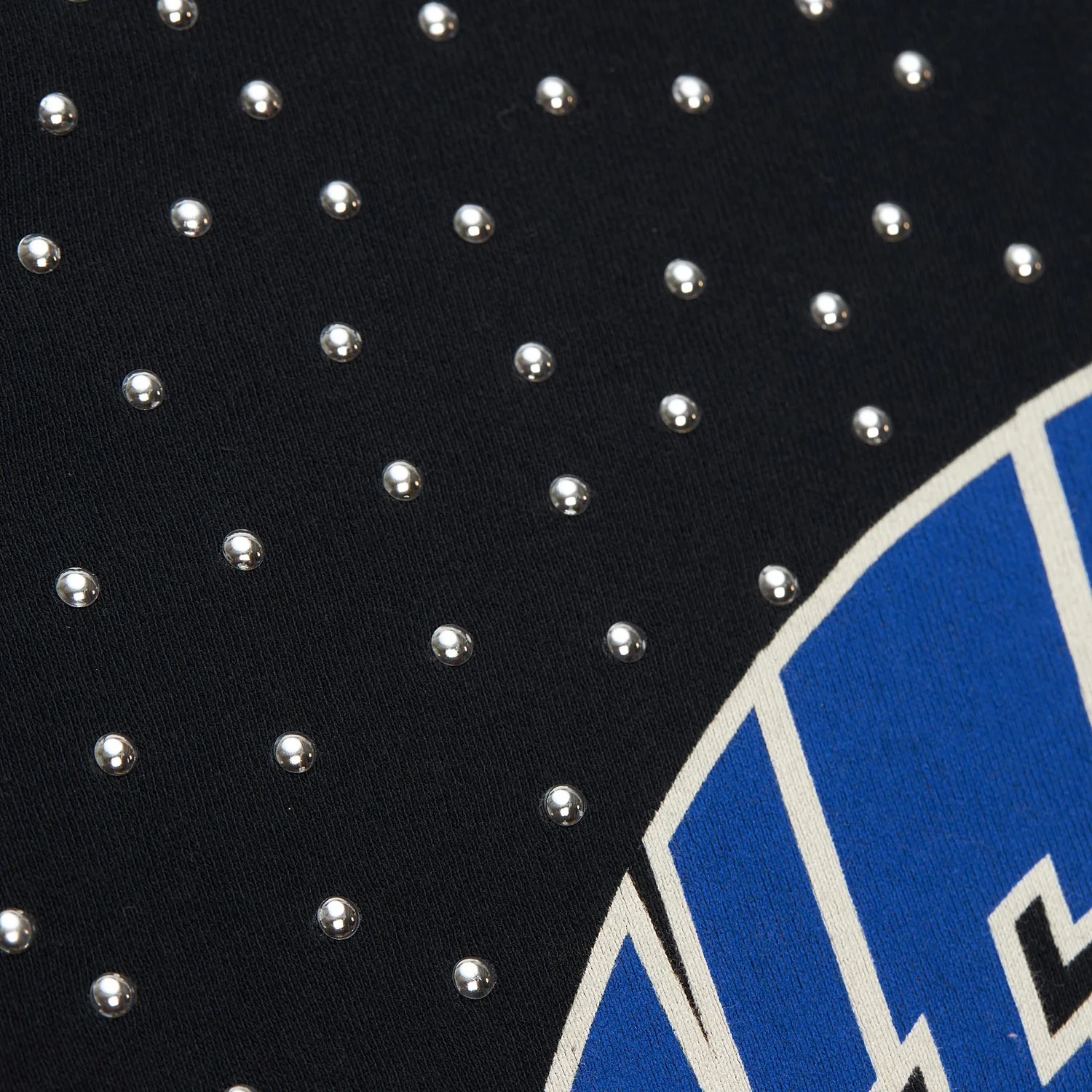 Women's Mitchell & Ness Rangers Boxy Longsleeve Crop Crew - Image 4