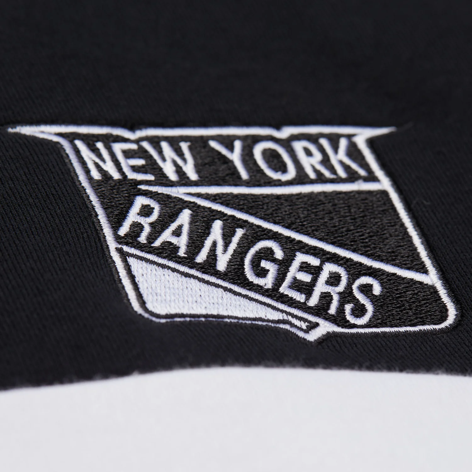 Women's Mitchell & Ness Rangers Black Quarter Zip - Image 7