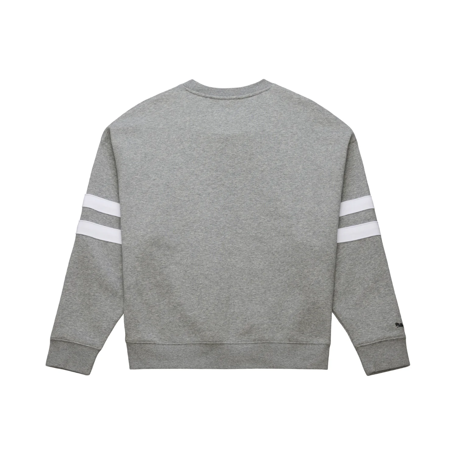 Women's Mitchell & Ness Rangers Grey Lightweight Crew - Image 4