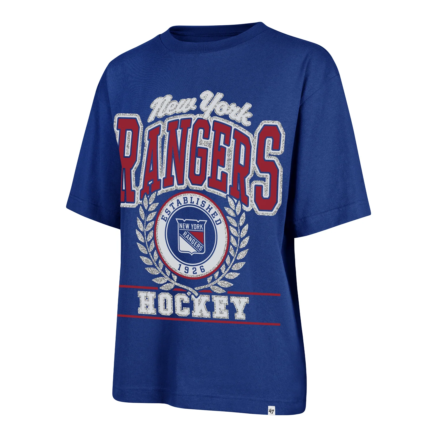 Women's '47 Brand Rangers Ring True Foundation Tee