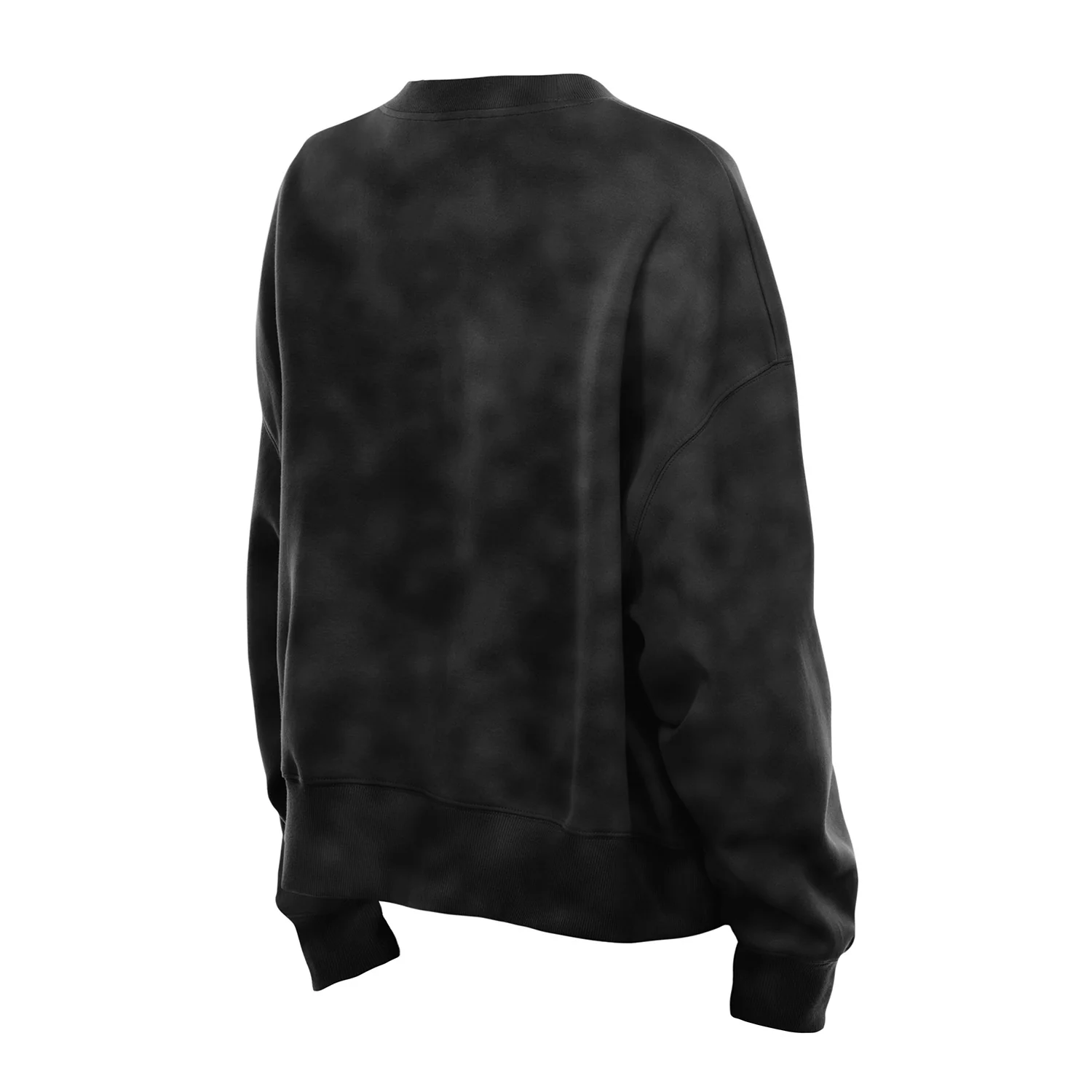 Women's New Era Rangers Throwback Washed Black Crew - Image 4