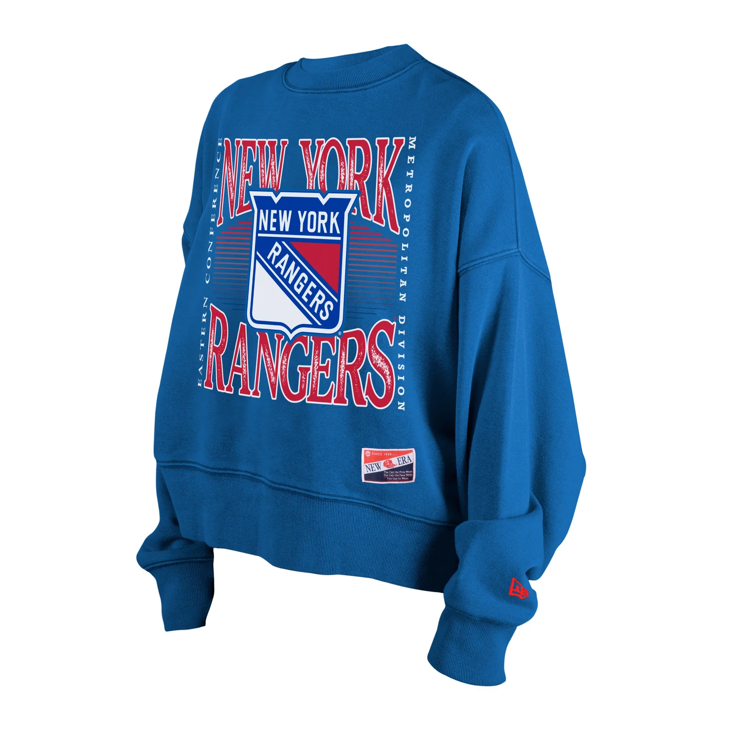 Women's New Era Rangers Leisure Royal Crew