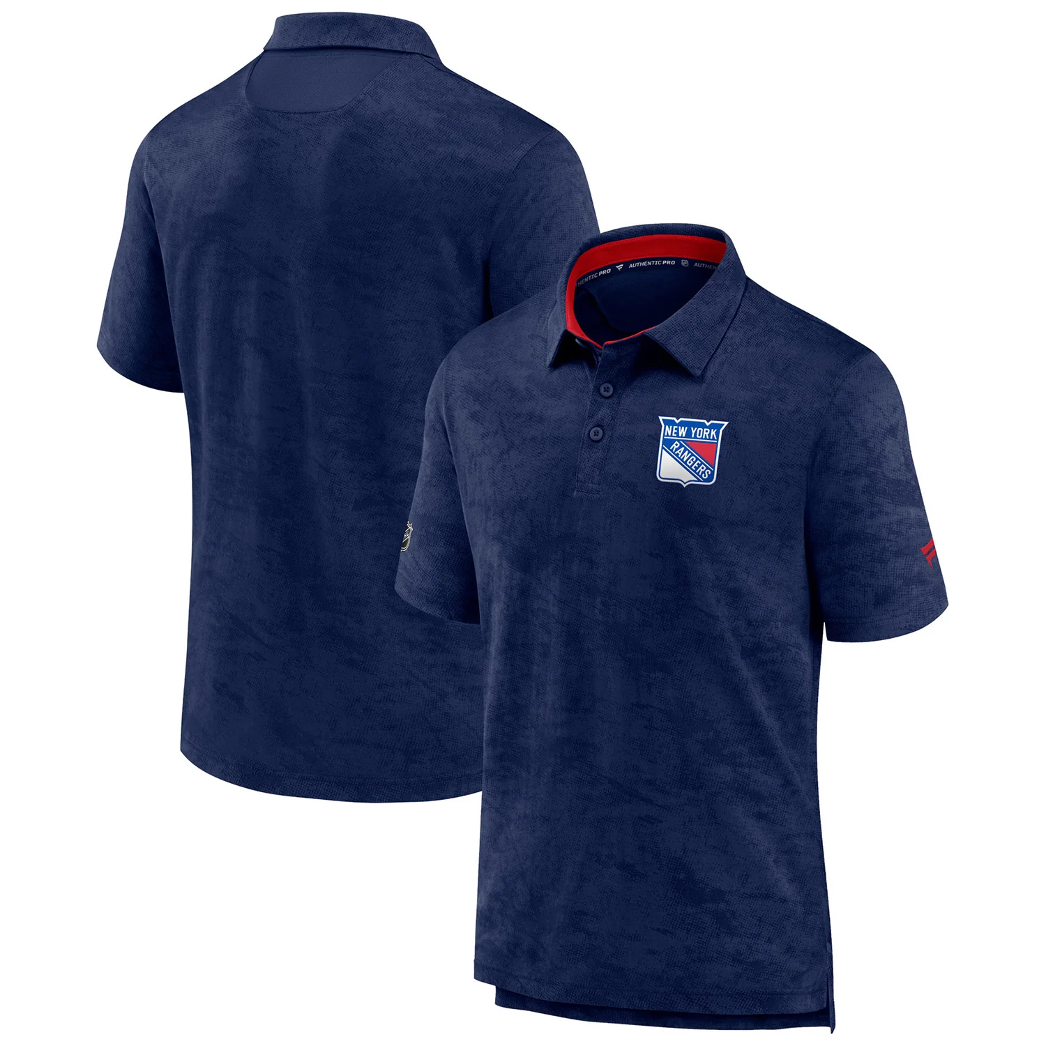 Fanatics Rangers Authentic Pro Rink Performance Polo