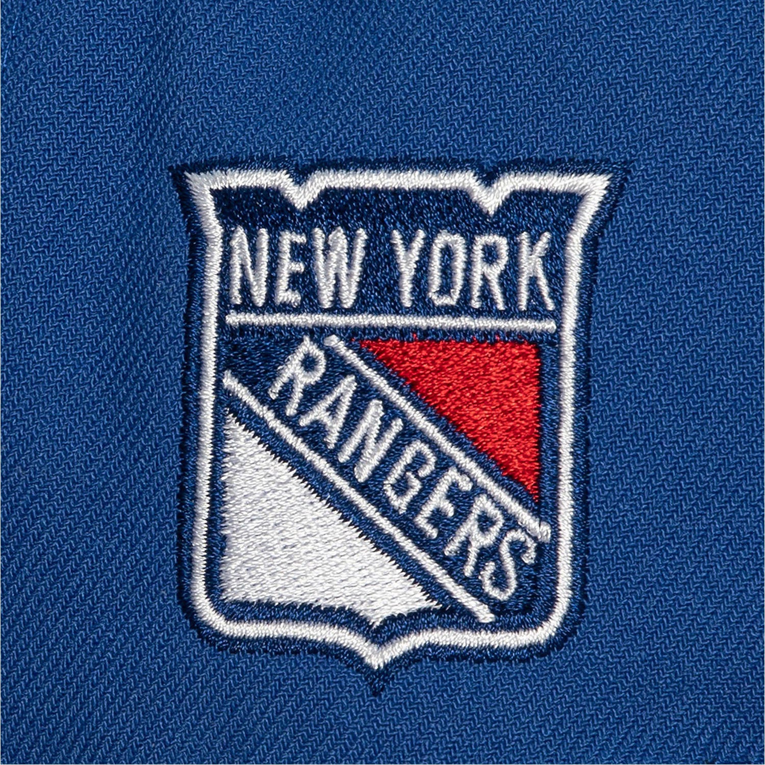 Mitchell & Ness Rangers Vintage Script Snapback Hat - Image 3