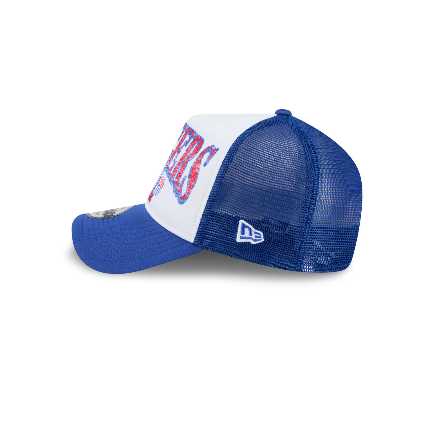 New Era Rangers Distressed 940 A-Frame Snapback - Image 5