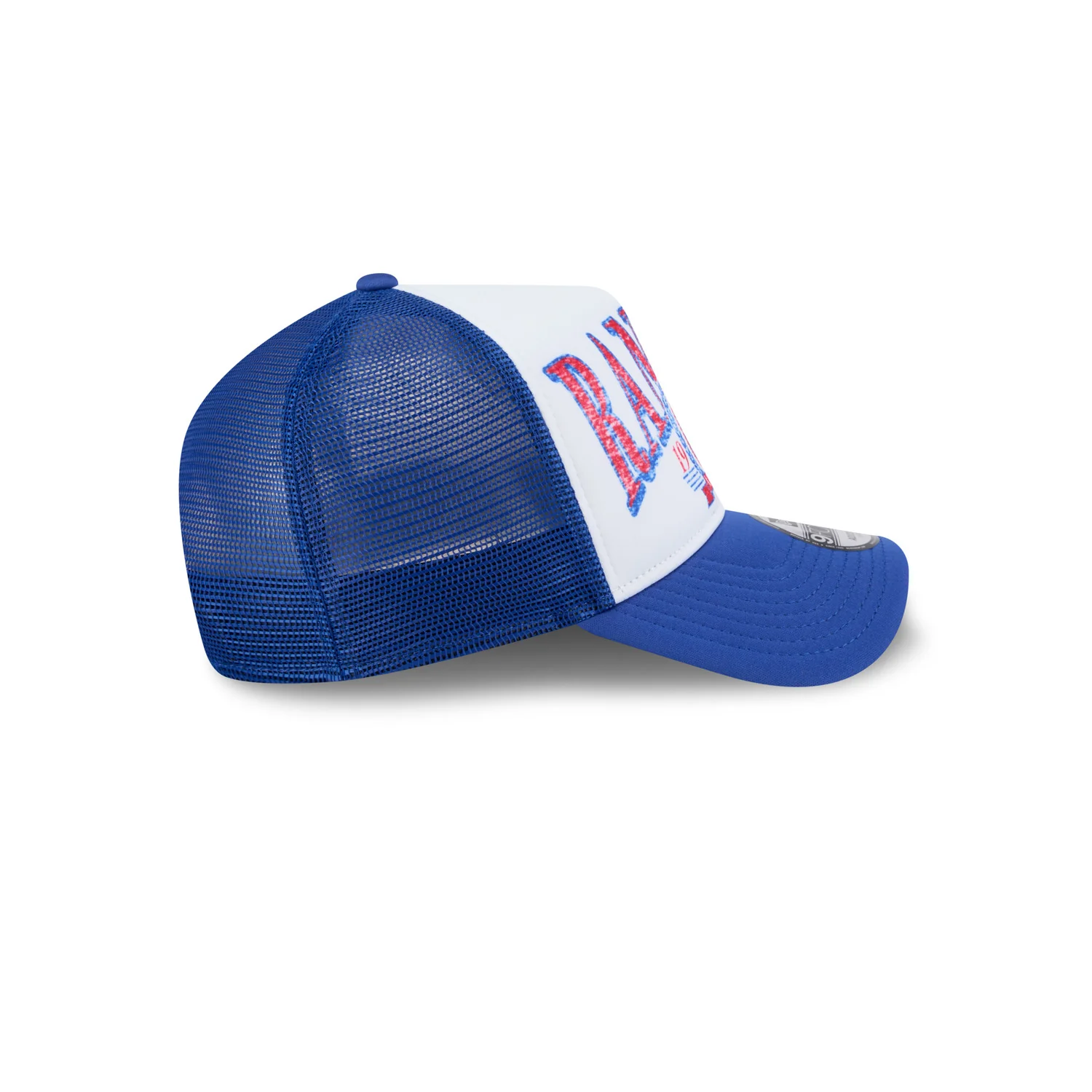 New Era Rangers Distressed 940 A-Frame Snapback - Image 6