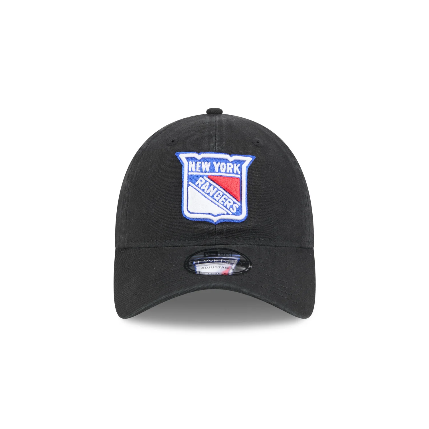 New Era Rangers Black Primary Logo 920 Adjustable Hat - Image 3