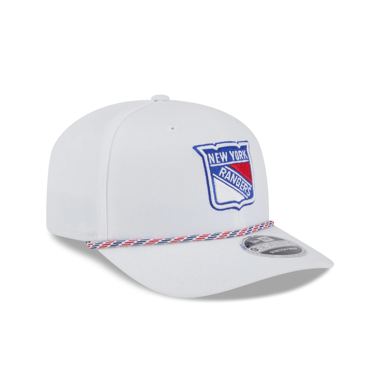 New Era Rangers White Multi Rope 970 Stretch Snapback - Image 2