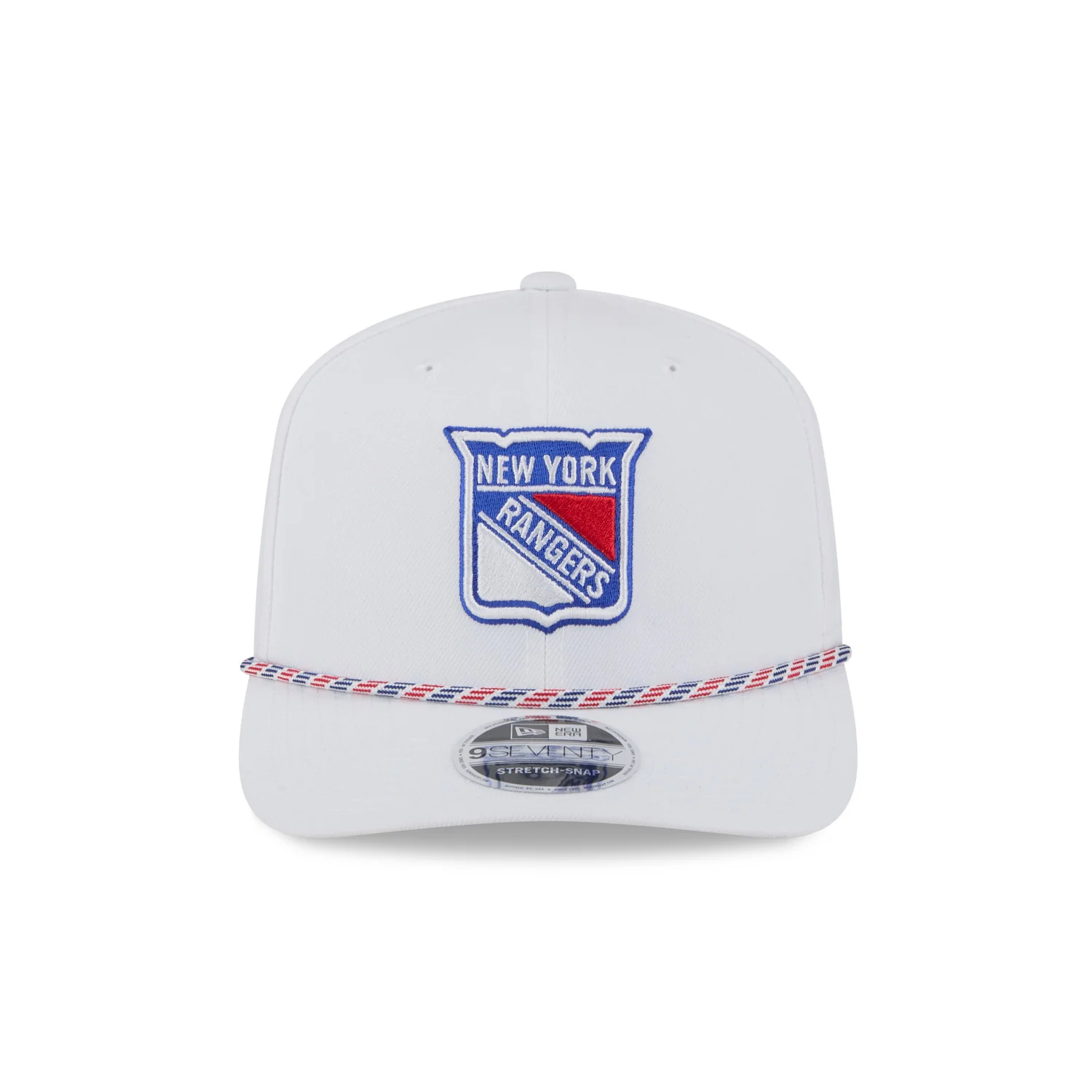 New Era Rangers White Multi Rope 970 Stretch Snapback - Image 3