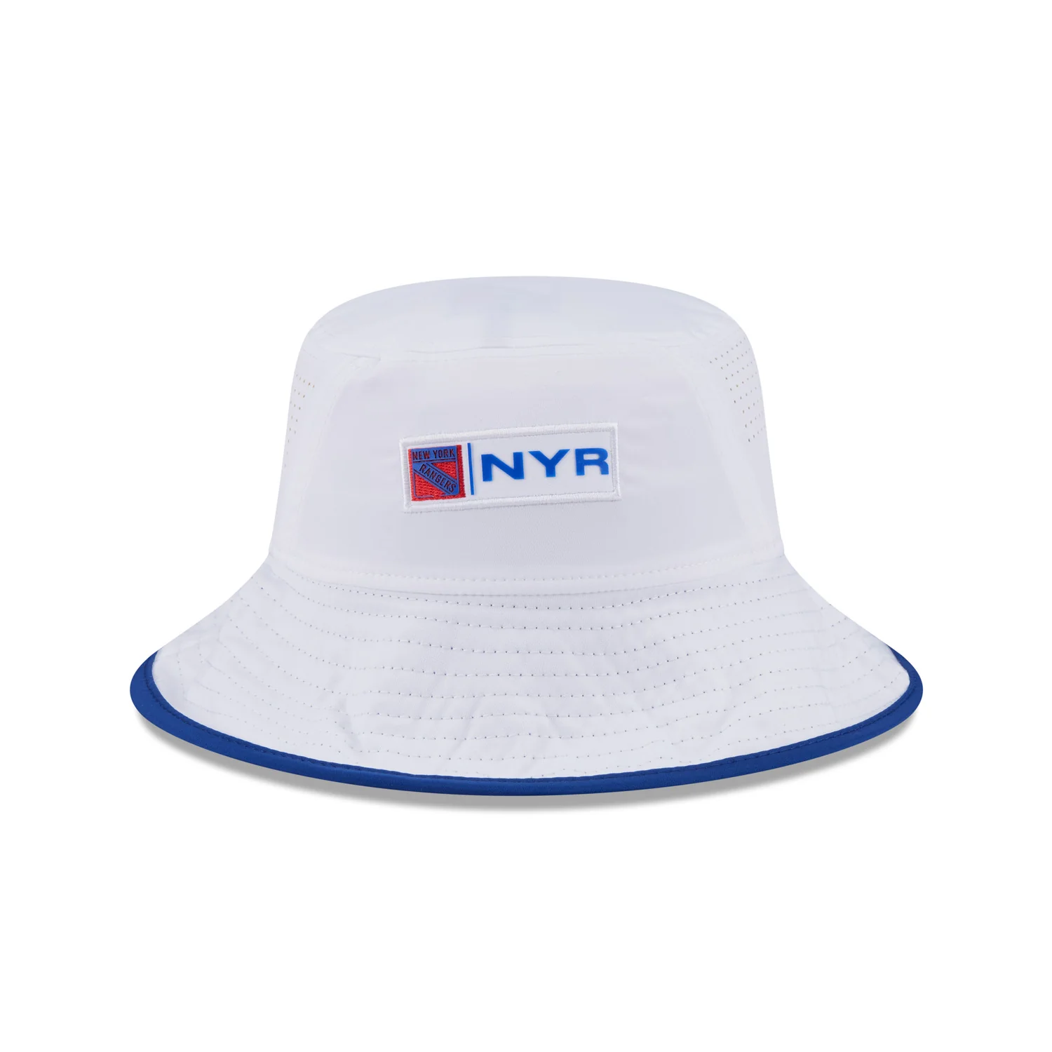 New Era Rangers Active White Bucket Hat
