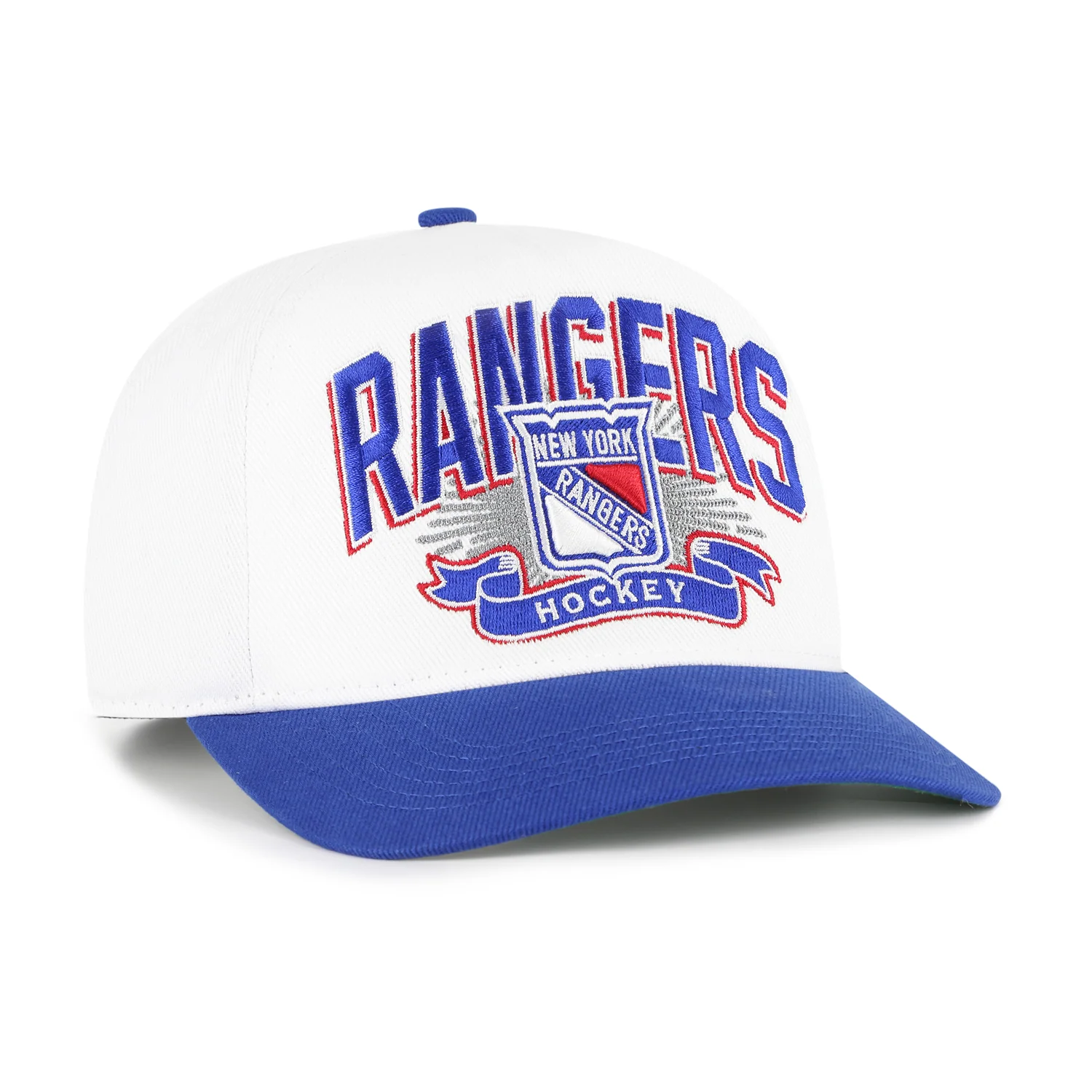 '47 Brand Rangers White/Royal Prime Play Hitch - Image 2
