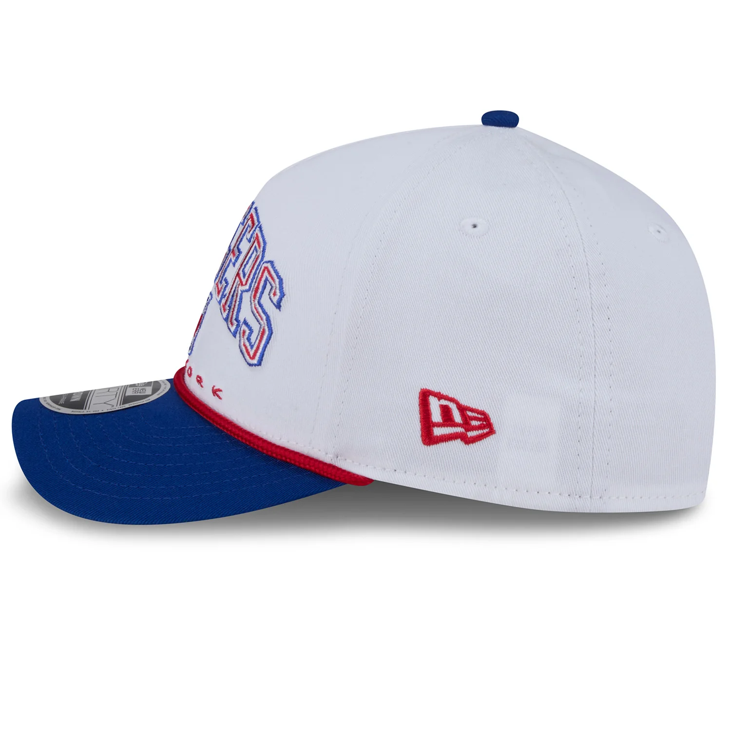 New Era Rangers Arch 940 M-Crown A Frame Snapback White/Royal - Image 5