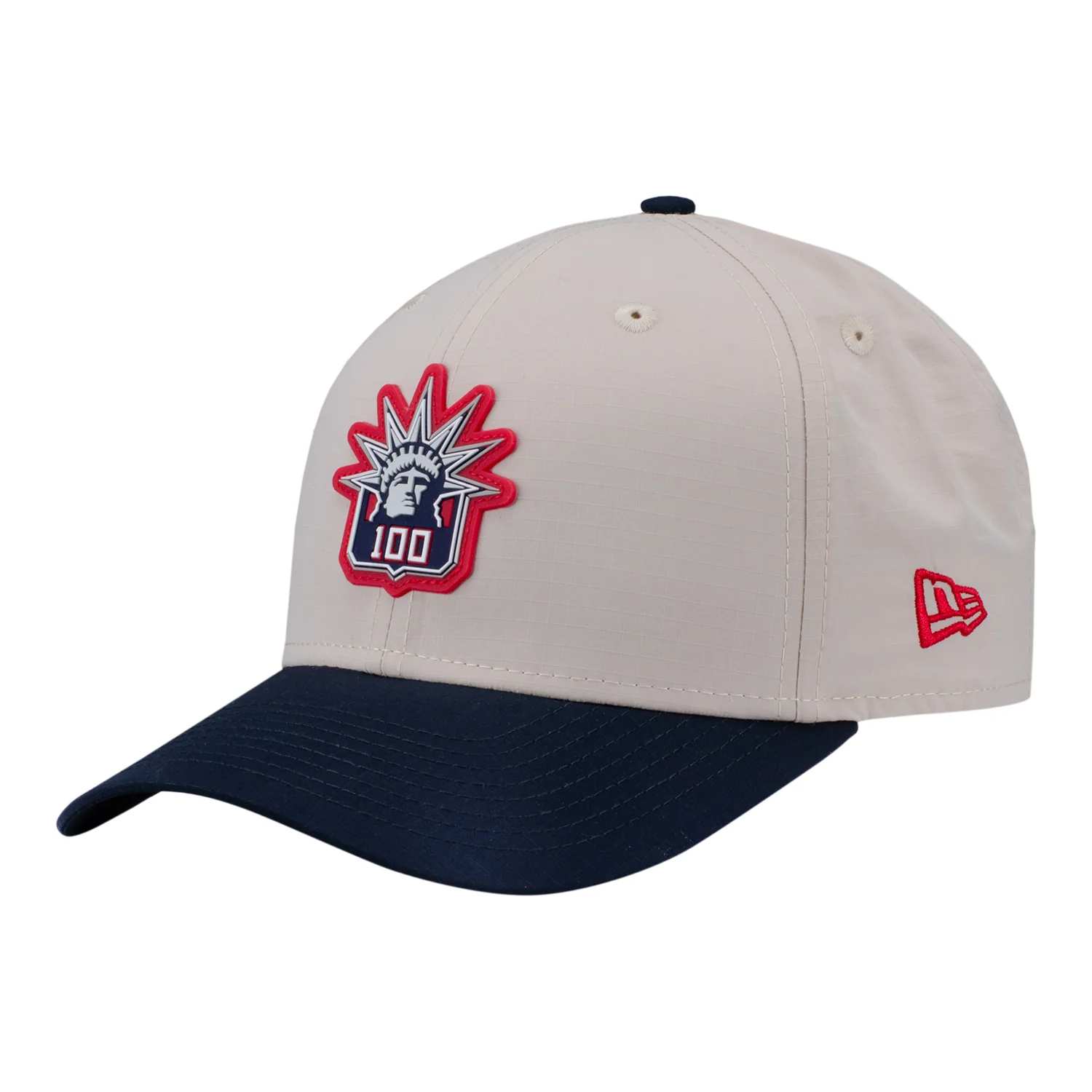 New Era Rangers Exclusive Centennial Liberty 100 970 Adjustable Hat