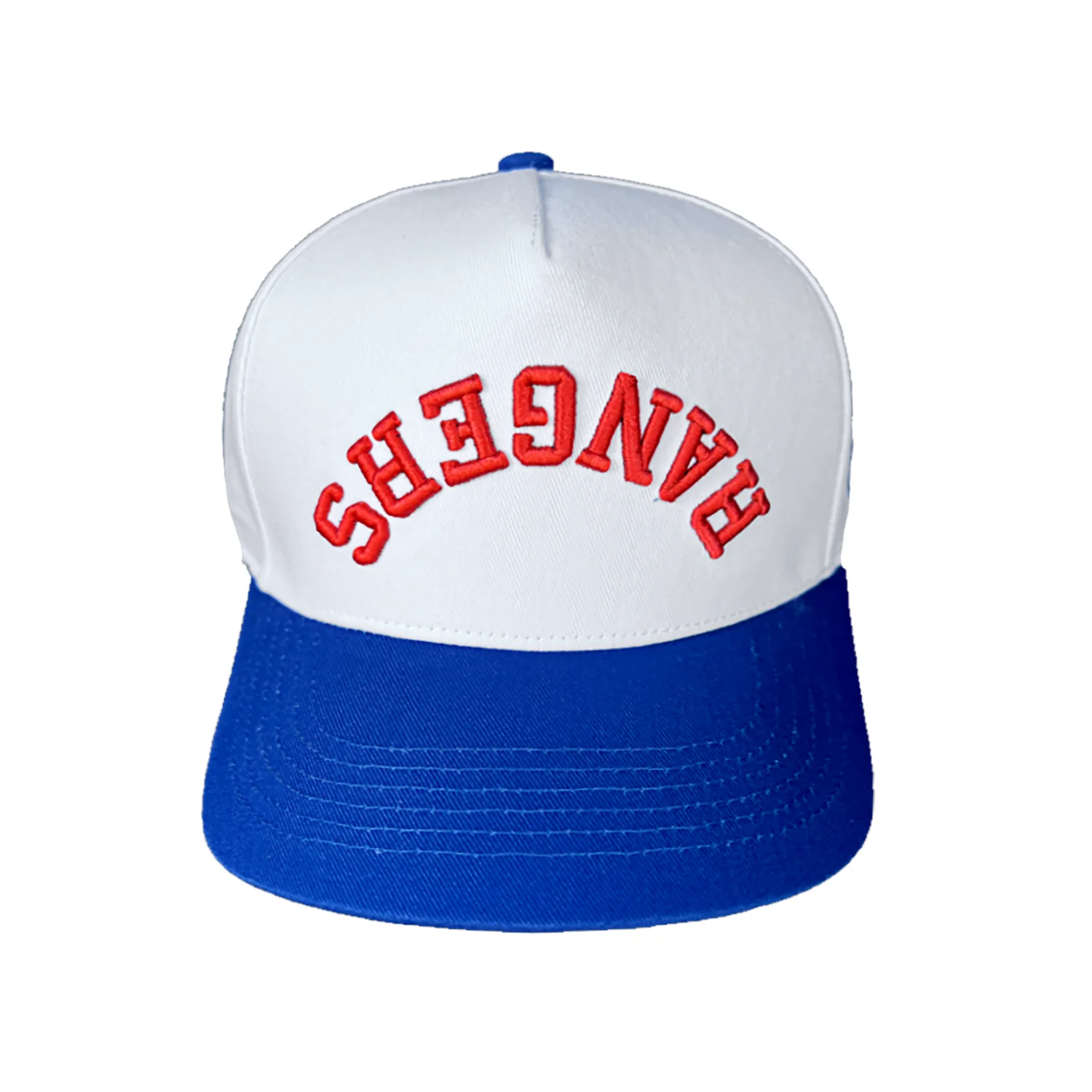 We Bleed Blue Rangers Upside Down Two-Tone Hat - Image 2