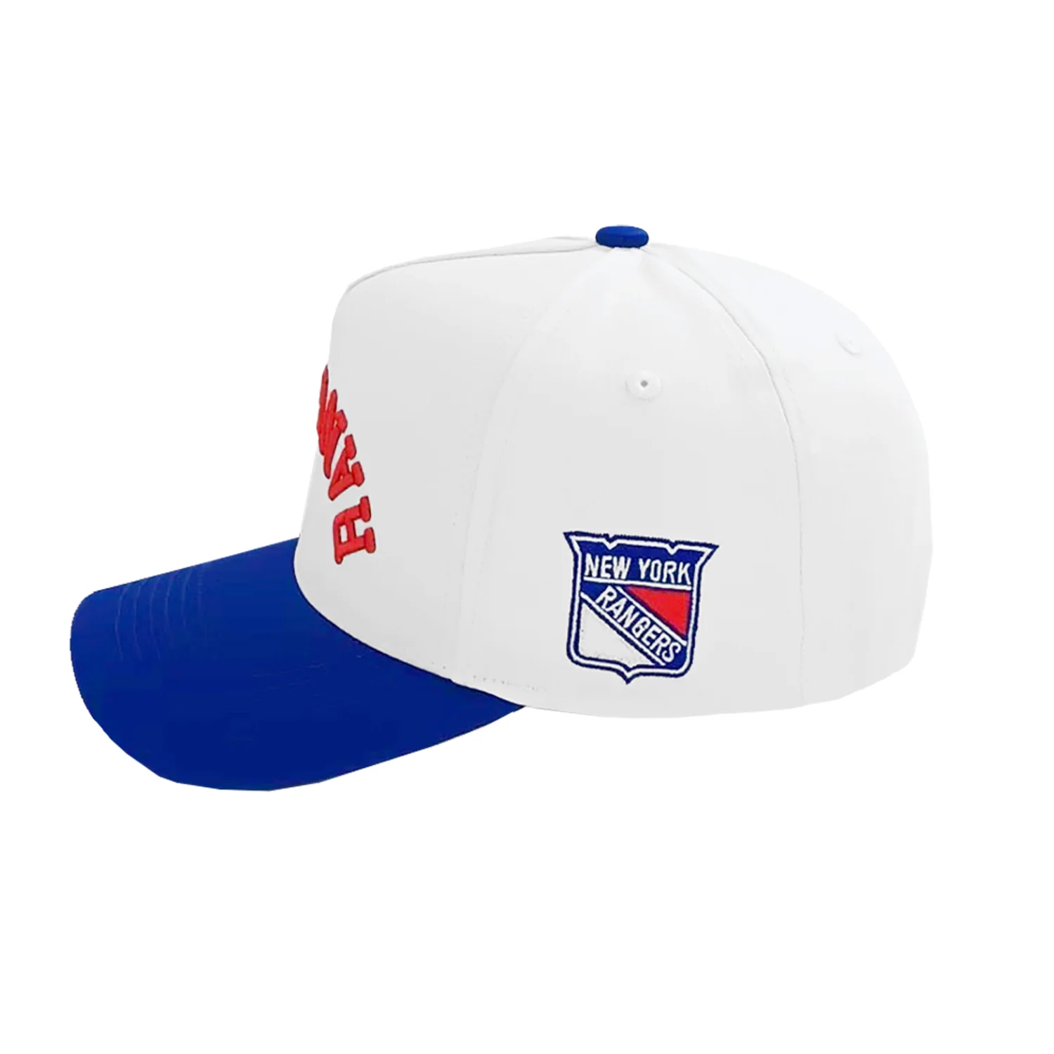 We Bleed Blue Rangers Upside Down Two-Tone Hat - Image 3