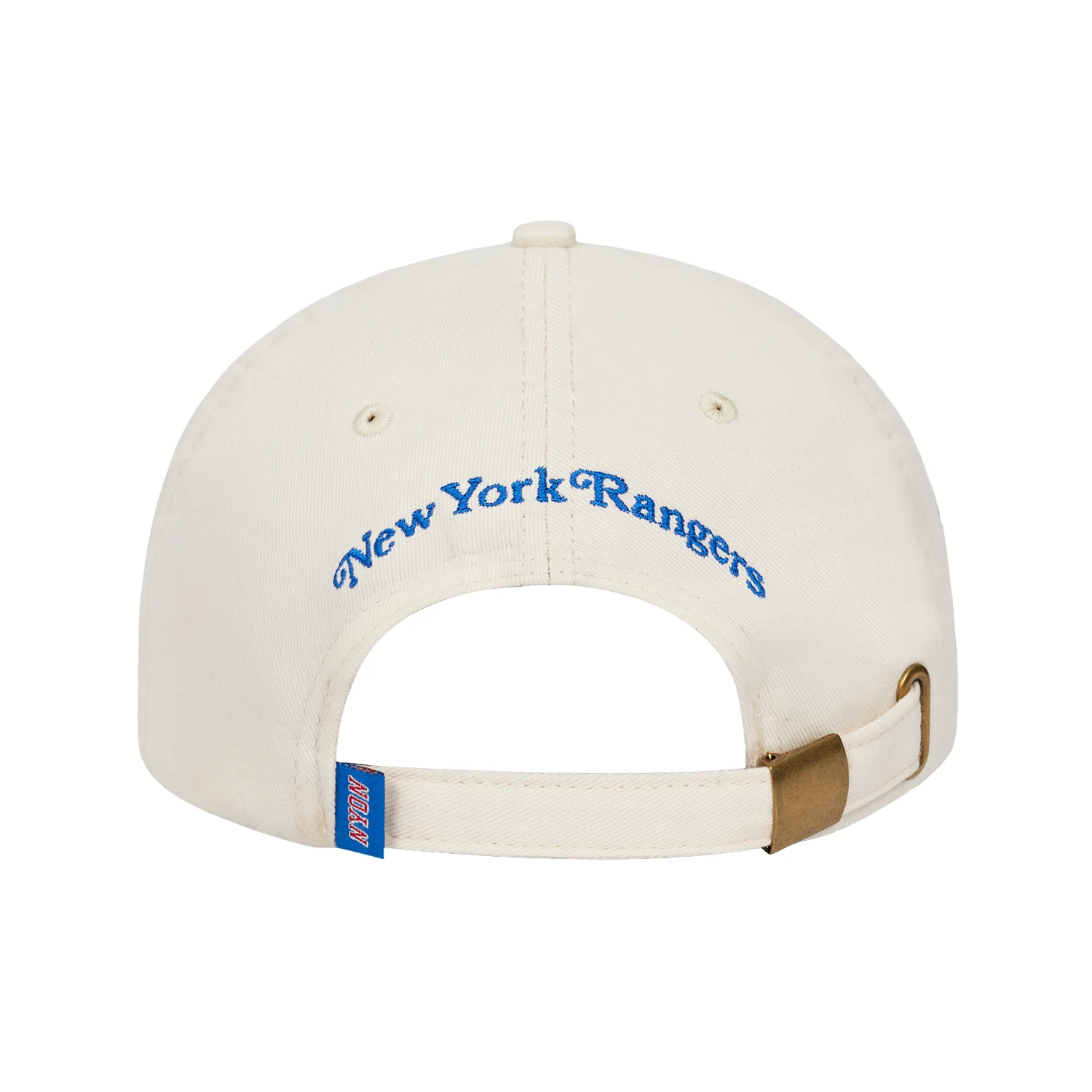 NYON x Rangers Off White Signature Dad Hat - Image 2