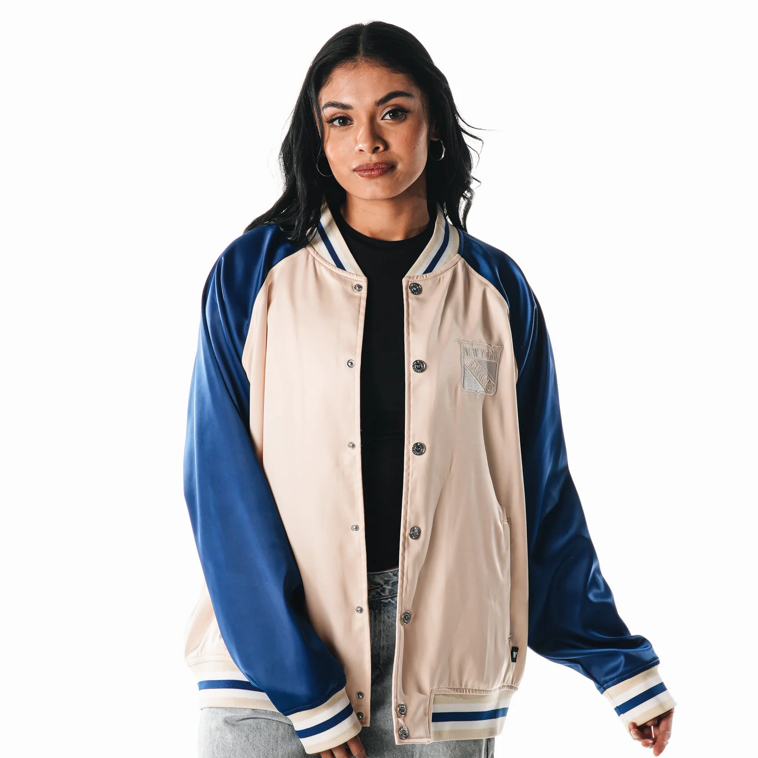 Wild Collective Rangers Raglan Satin Track Jacket - Image 2