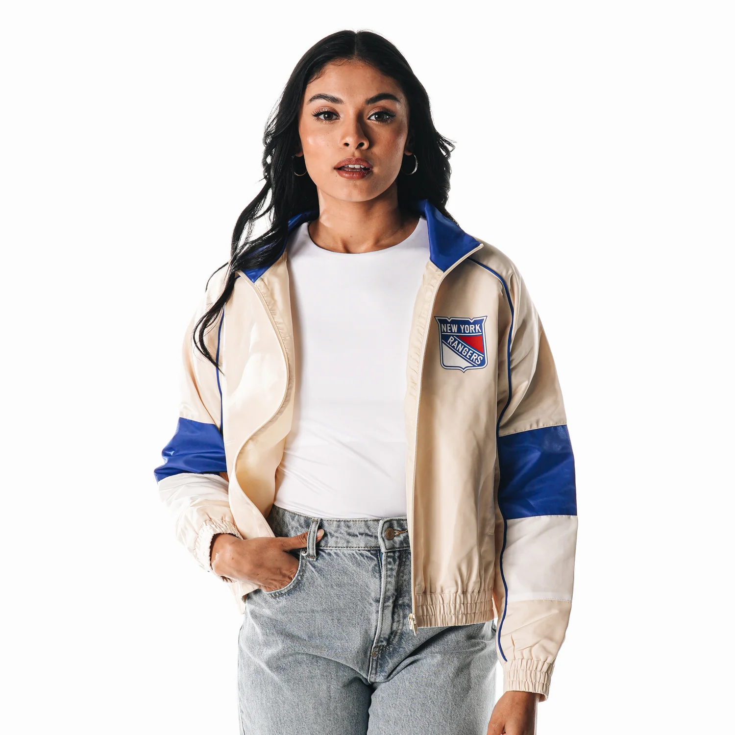 Wild Collective Rangers Cream Track Jacket