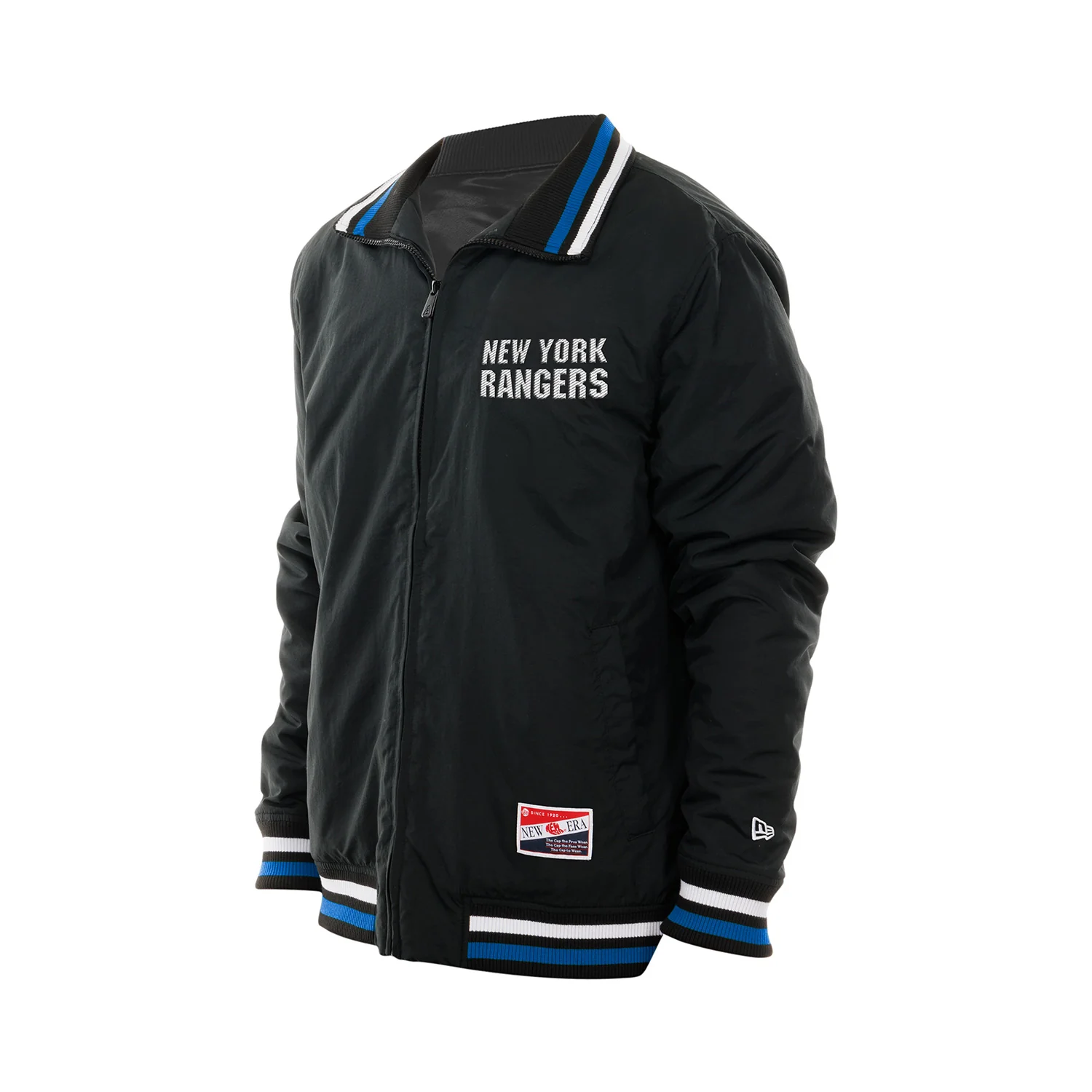 New Era Rangers Throwback Nylon Applique Full Zip Jacket - Image 3
