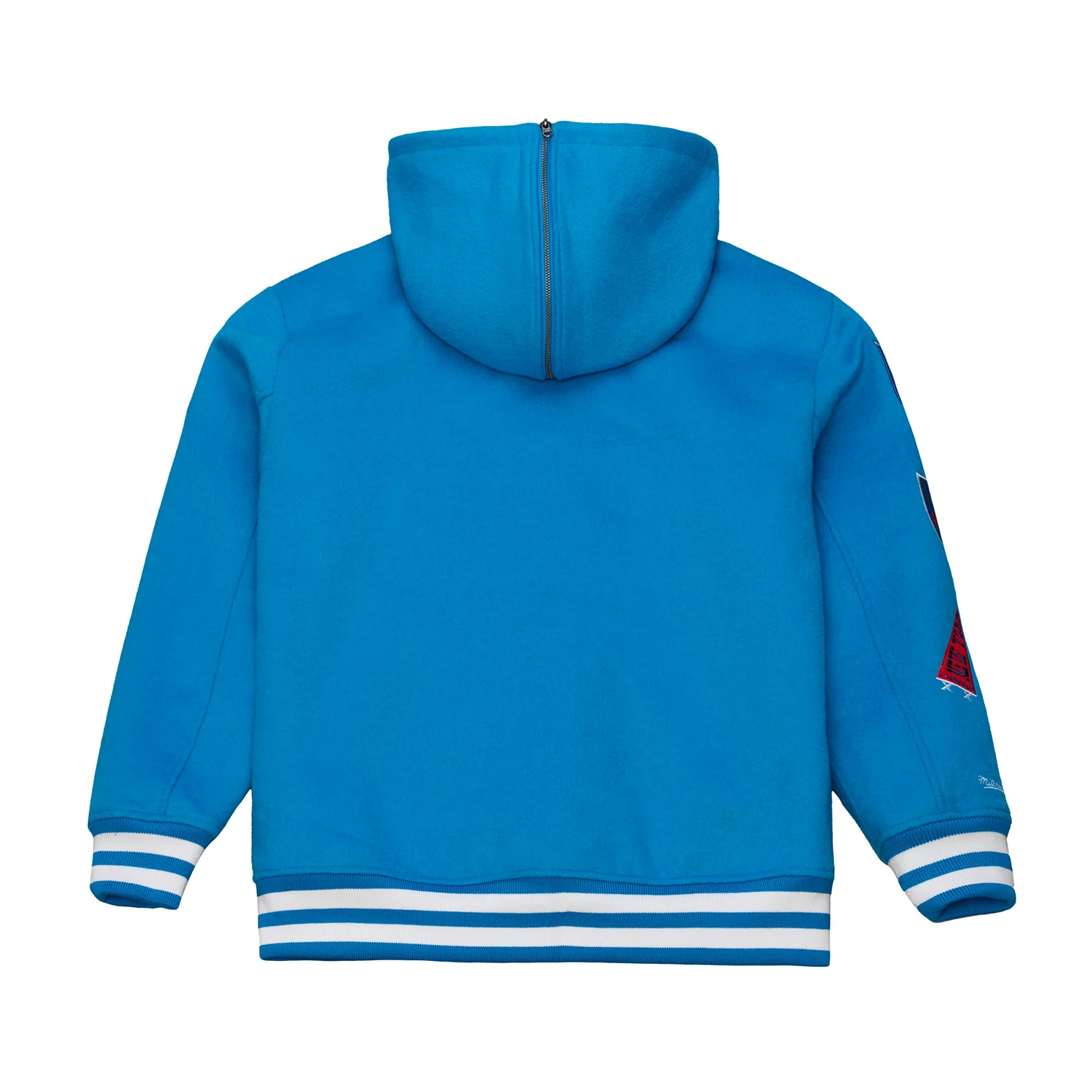 Mitchell & Ness Rangers Centennial Butterfly Varsity Jacket - Image 2
