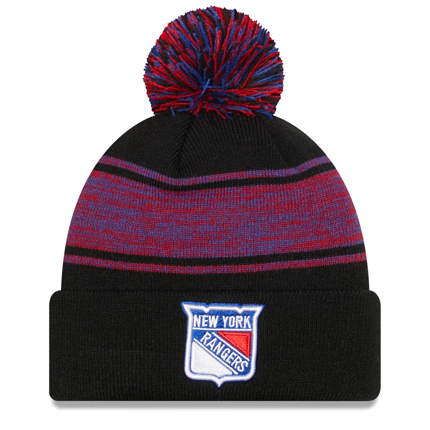 New Era Rangers Chilled Pom Knit Beanie