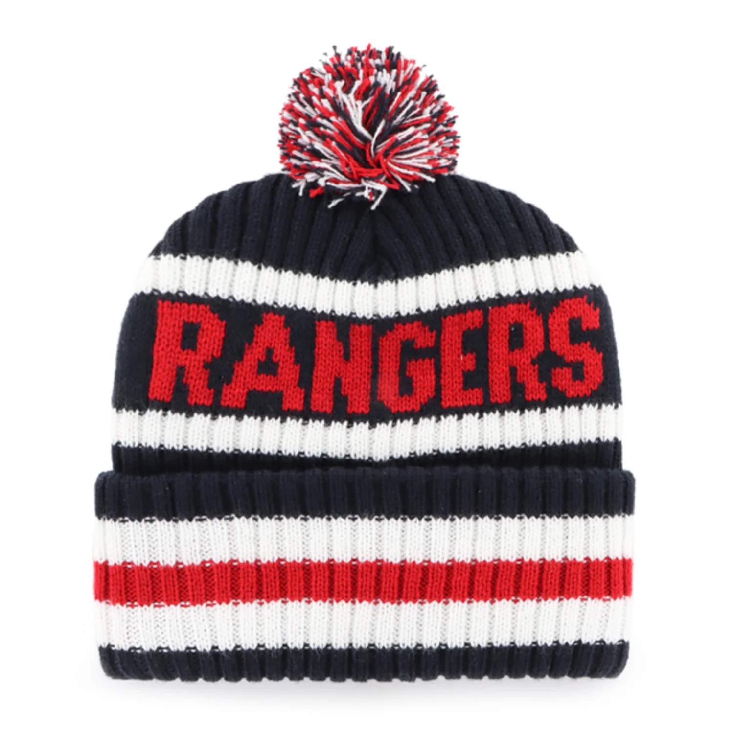 '47 Brand Rangers Navy Bering Cuff Knit - Image 2