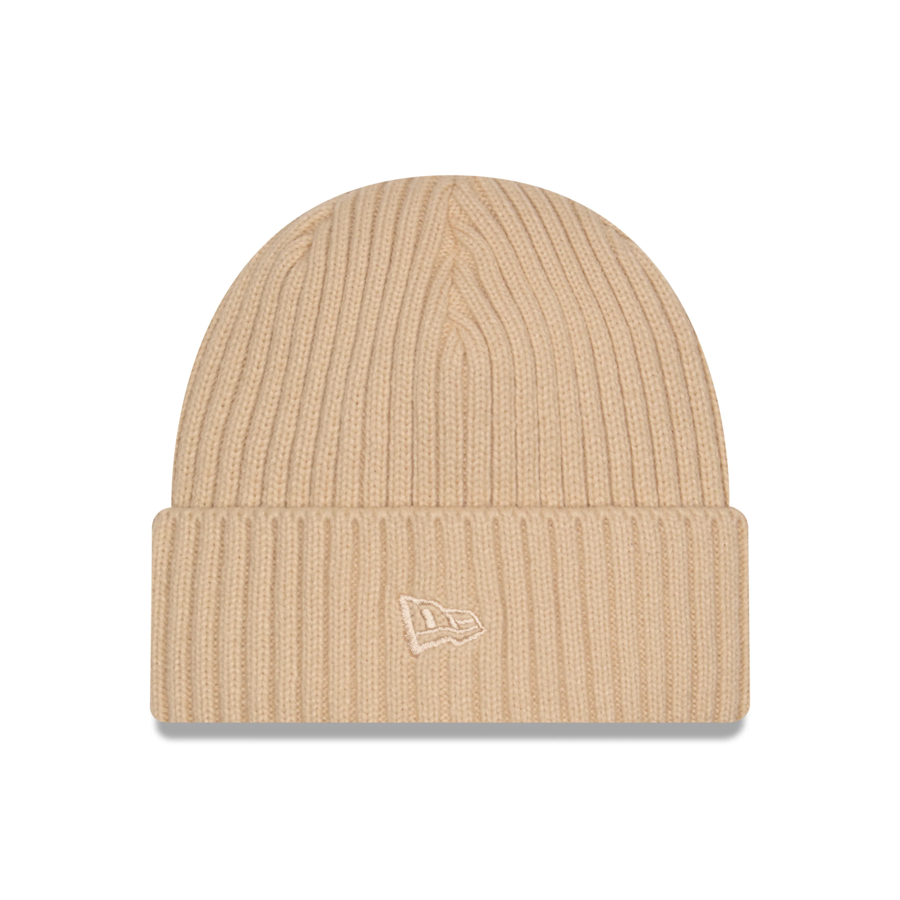 New Era Rangers Color Pack Taupe Knit Cuff - Image 2