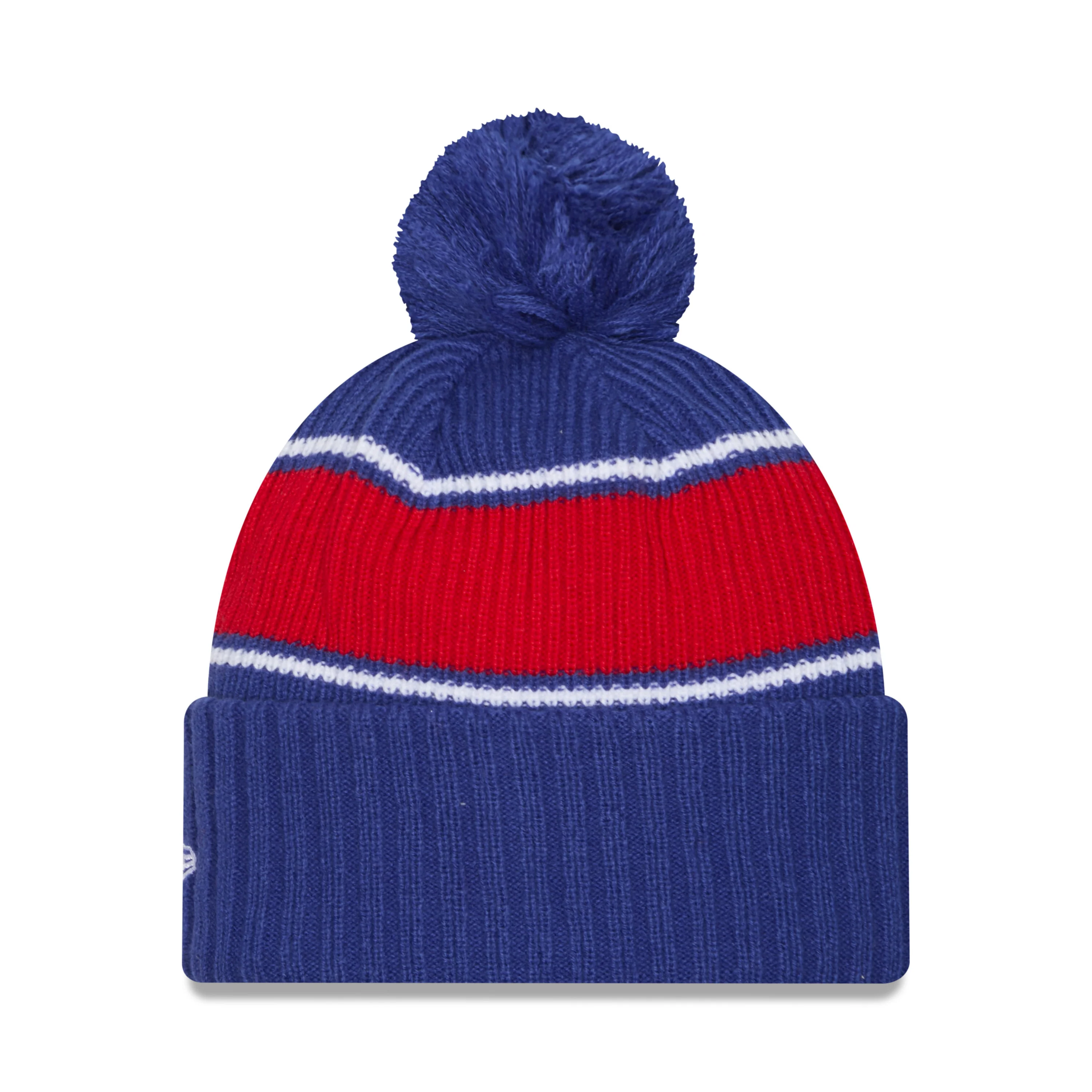 New Era Rangers Bold Royal Knit Pom - Image 2