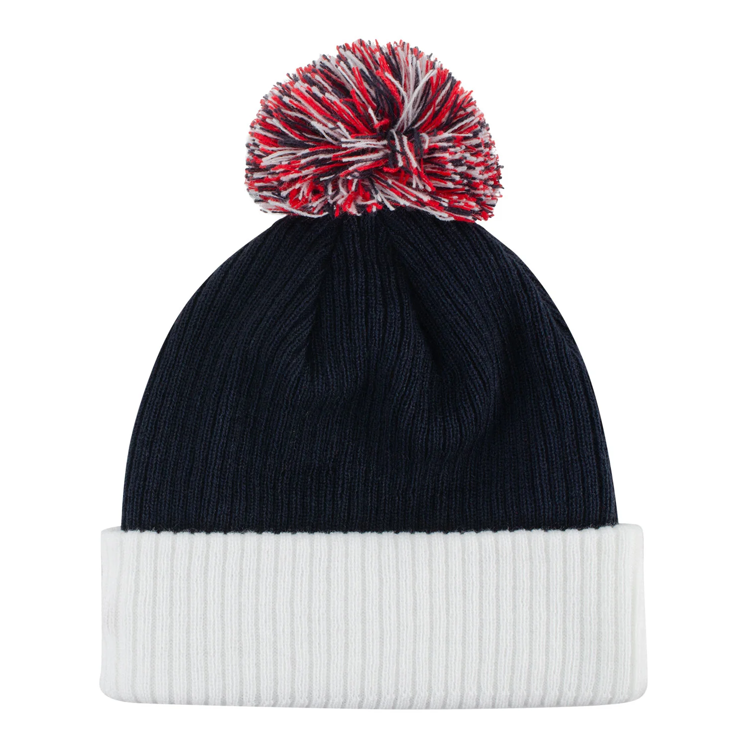 New Era Rangers Exclusive Centennial Liberty 100 Pom Beanie - Image 2