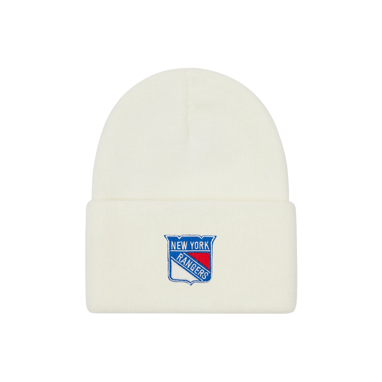 NYON x Rangers Home Team Off White Beanie - Image 2