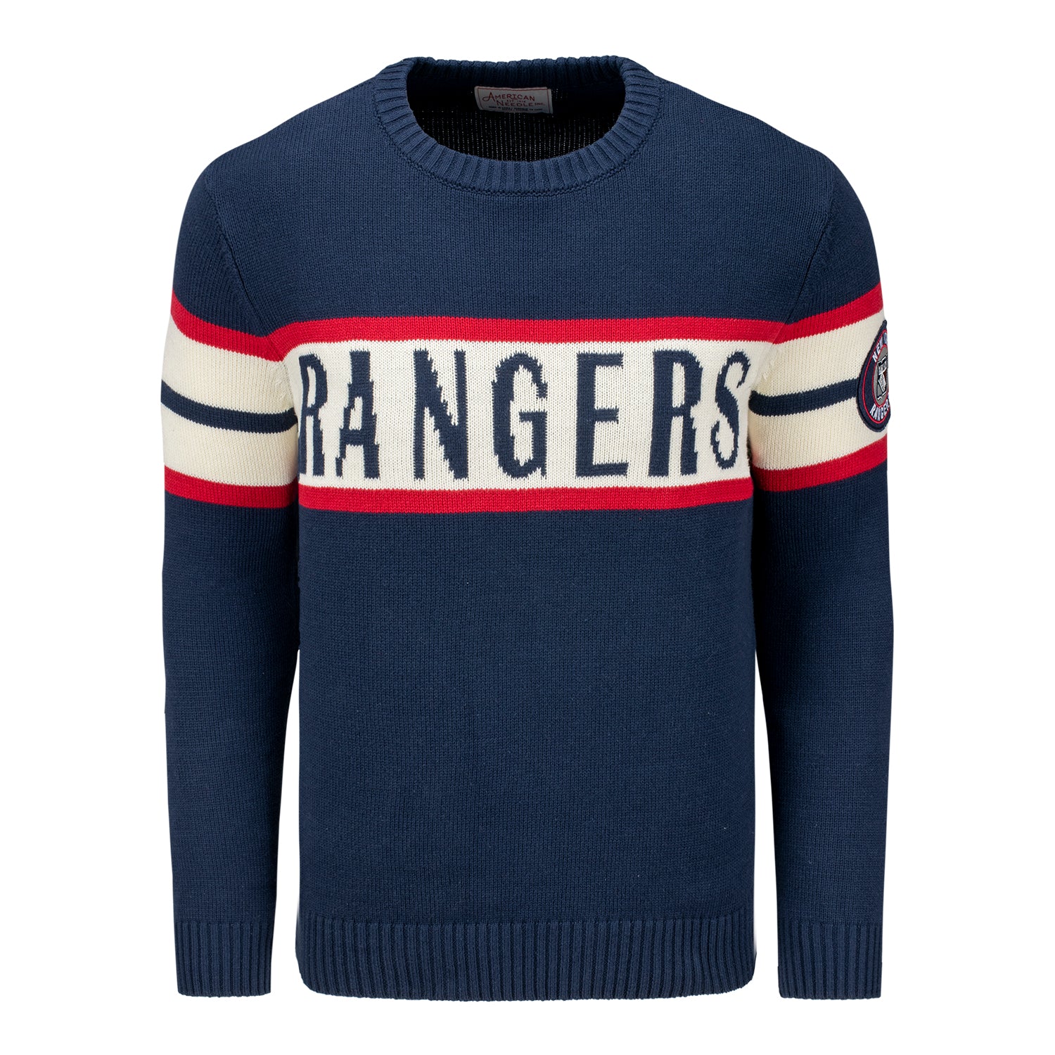 American Needle Rangers Navy McCallister Sweater