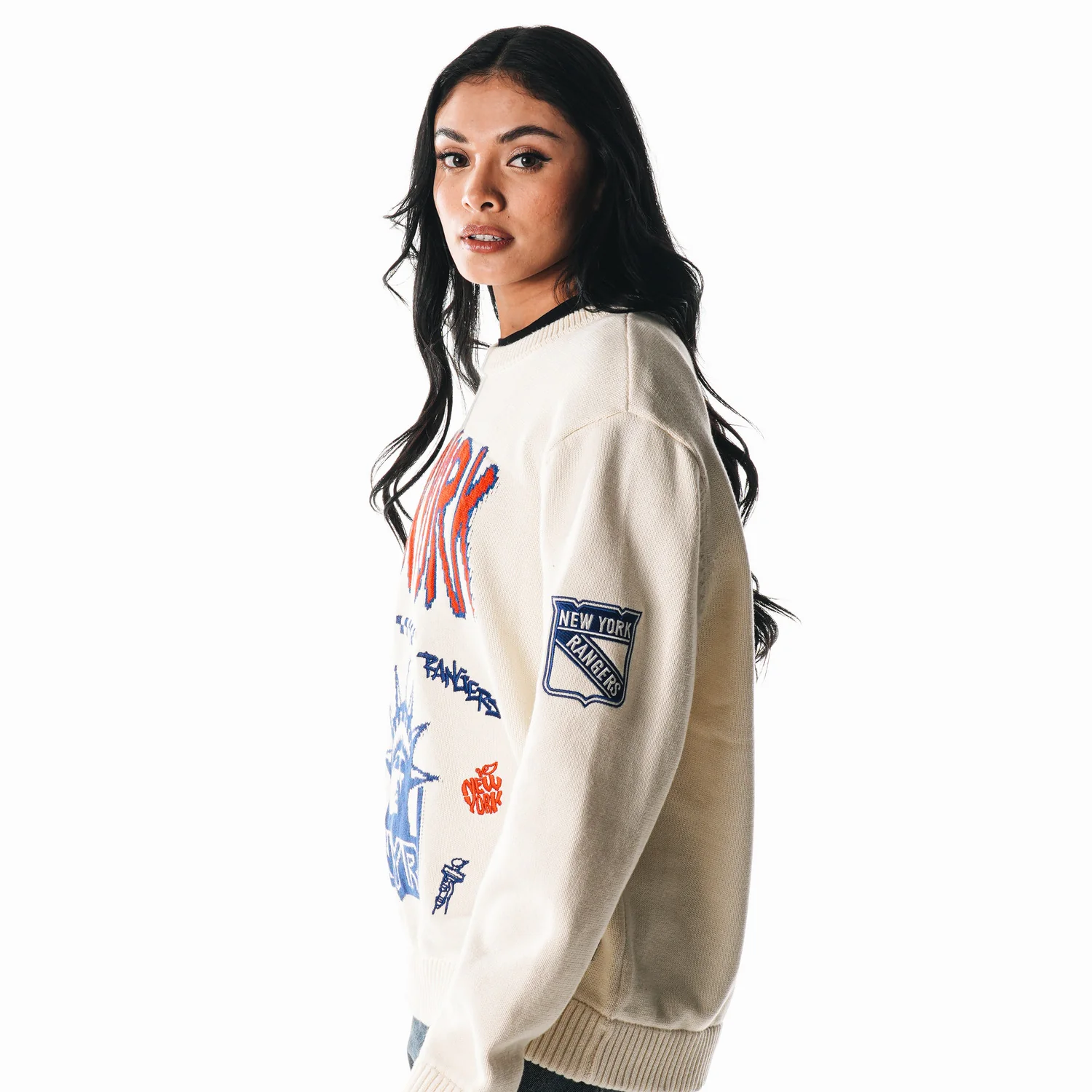 Wild Collective Rangers Jacquard Crew Sweater - Image 2